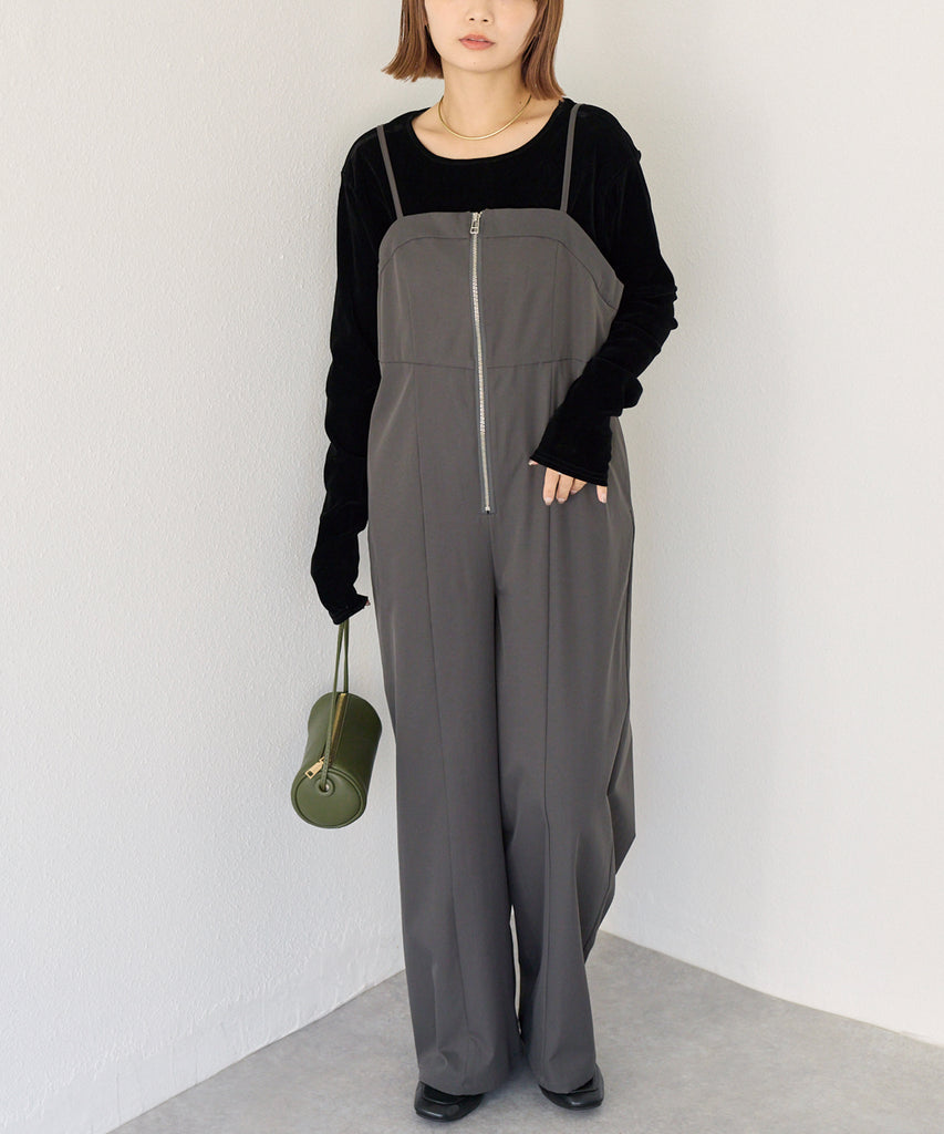 グレー　model:156cm 着用サイズ:M