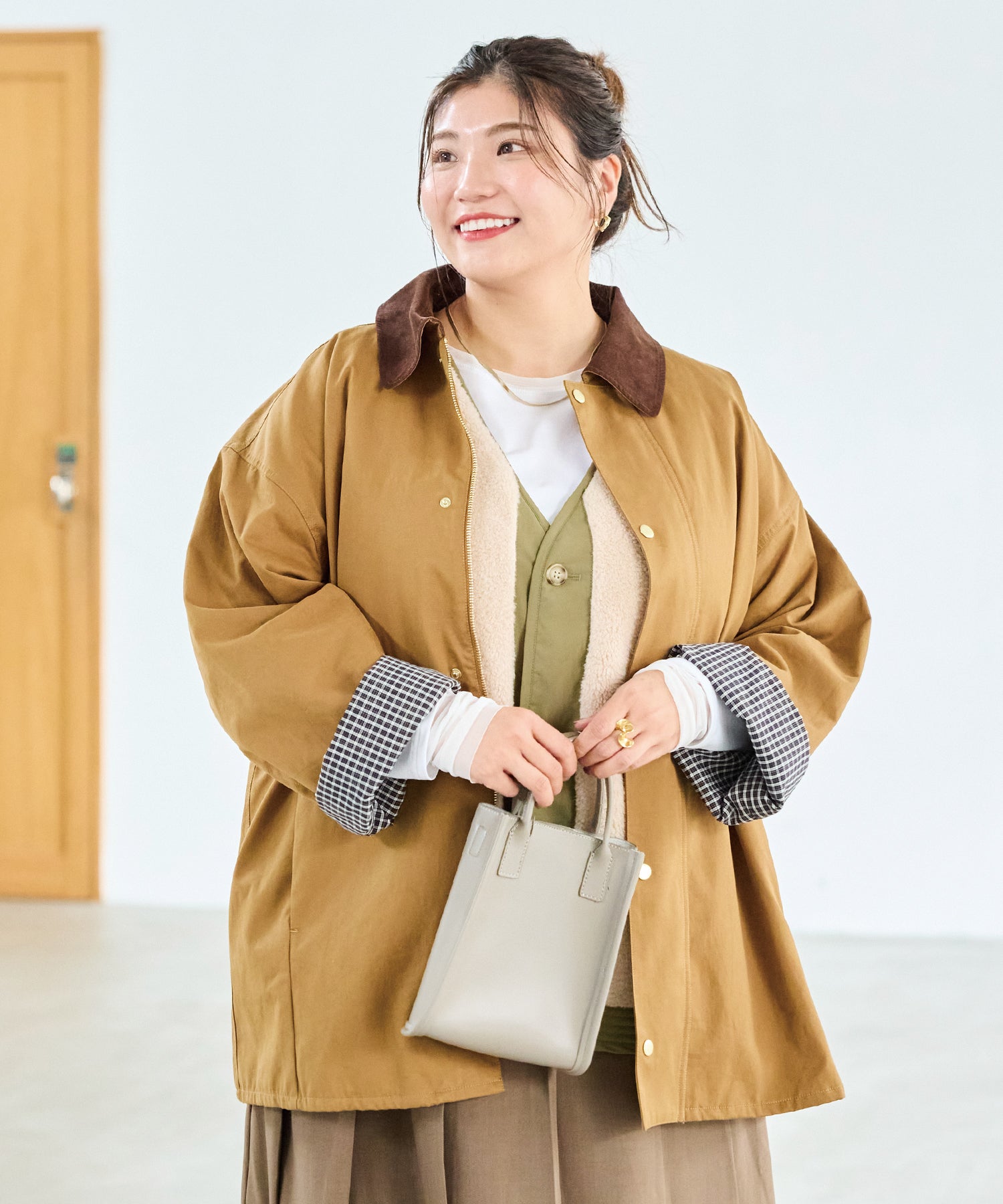 Sasaki Miki collaboration ― | ラビアンジェ-⼤きいサイズのレディース服