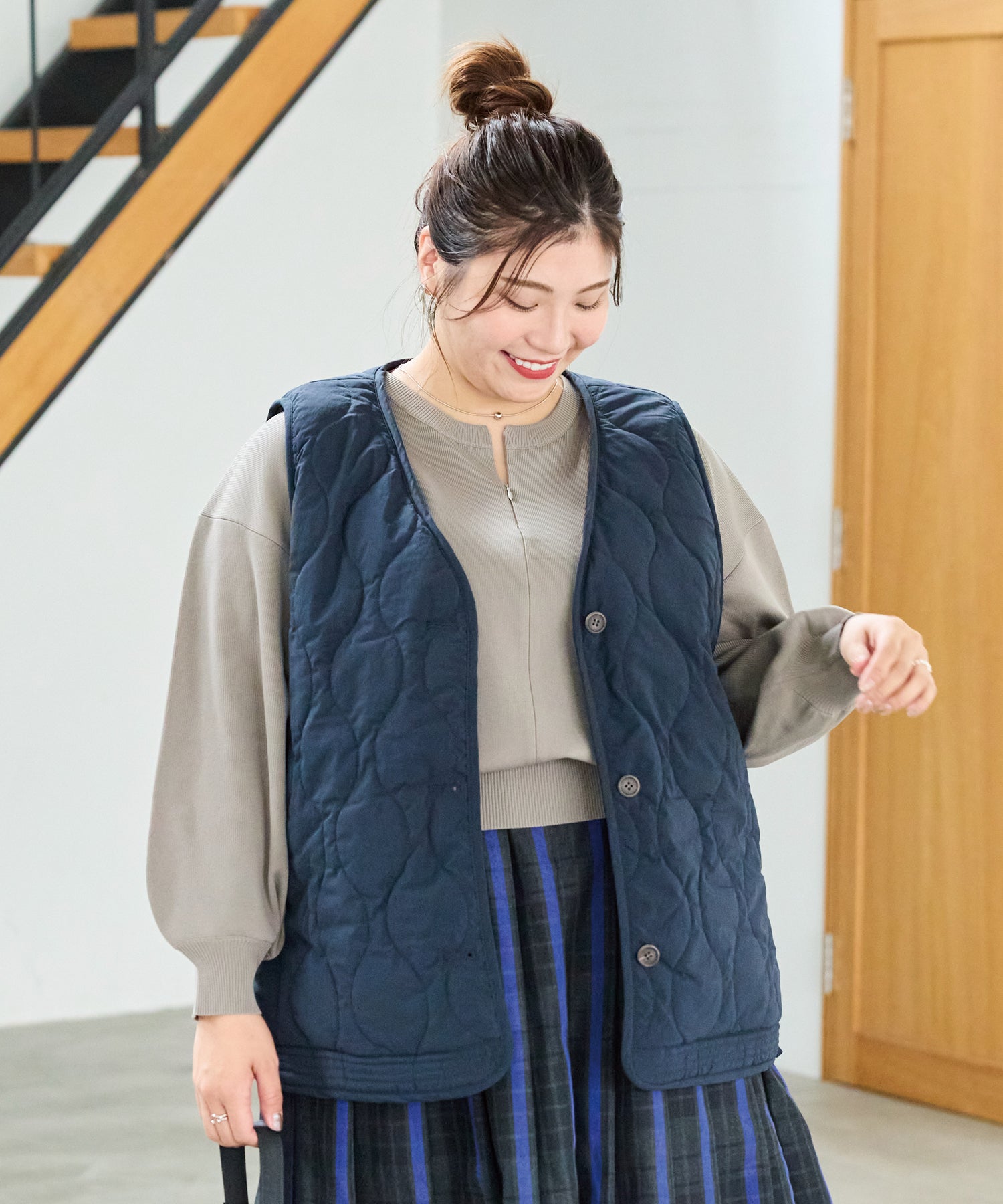 Sasaki Miki collaboration ― | ラビアンジェ-⼤きいサイズのレディース服