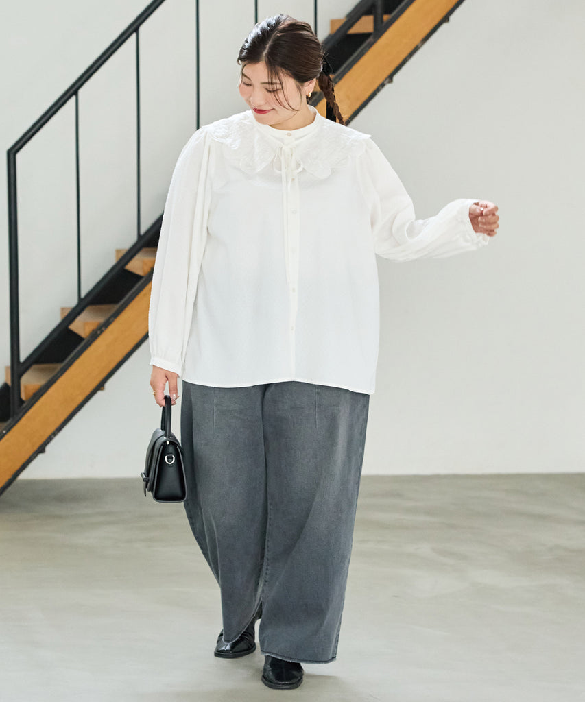 ブラック　model:162cm  着用サイズ:4L