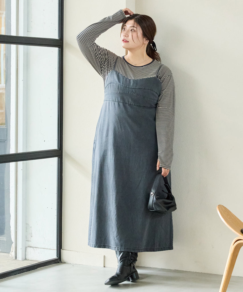 ブラック　model:162cm  着用サイズ:3L
