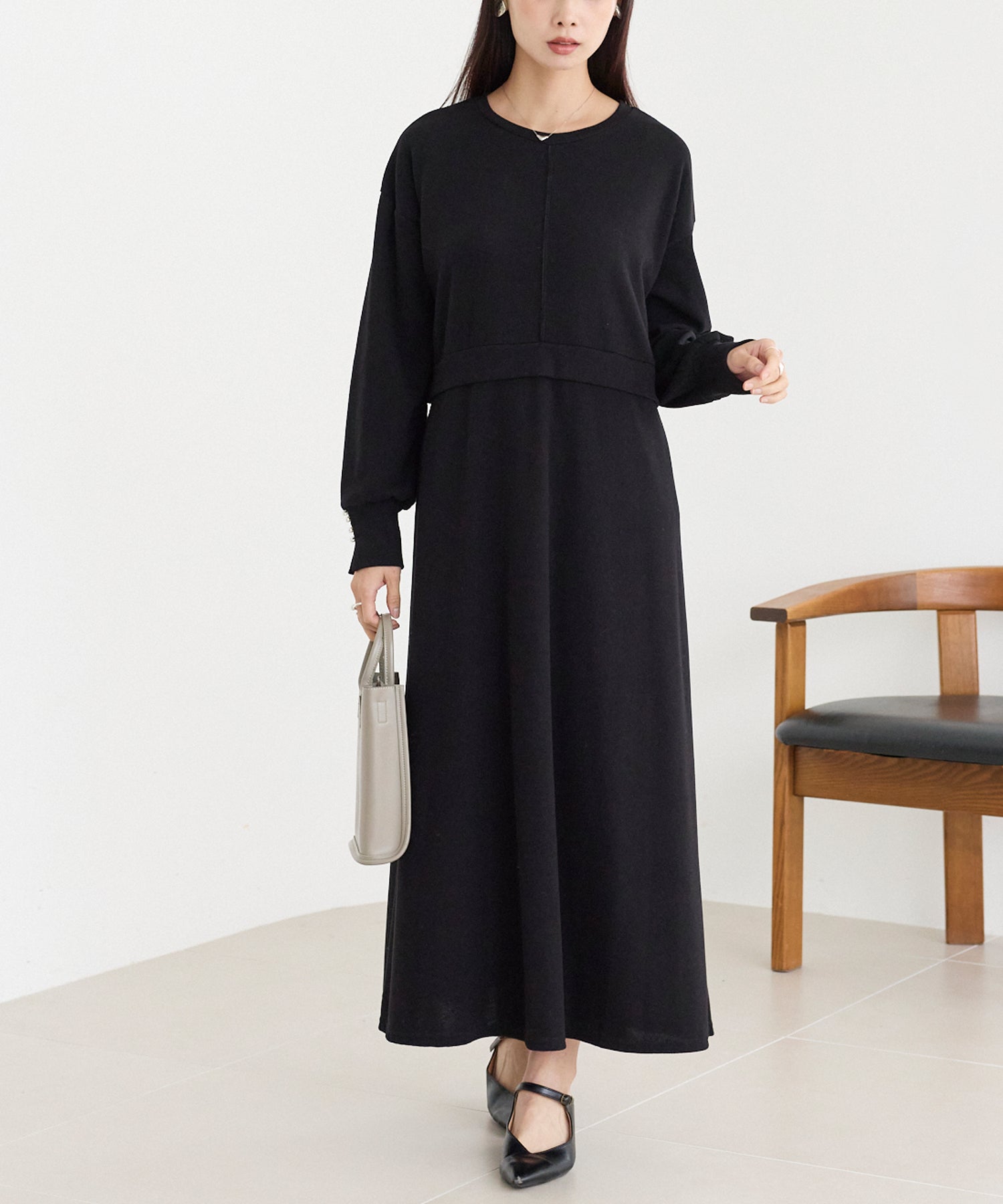 ブラック　model:160cm 着用サイズ:M