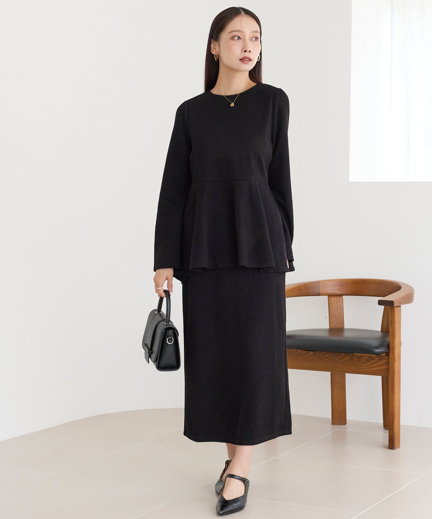 ブラック　model:160cm 着用サイズ:M