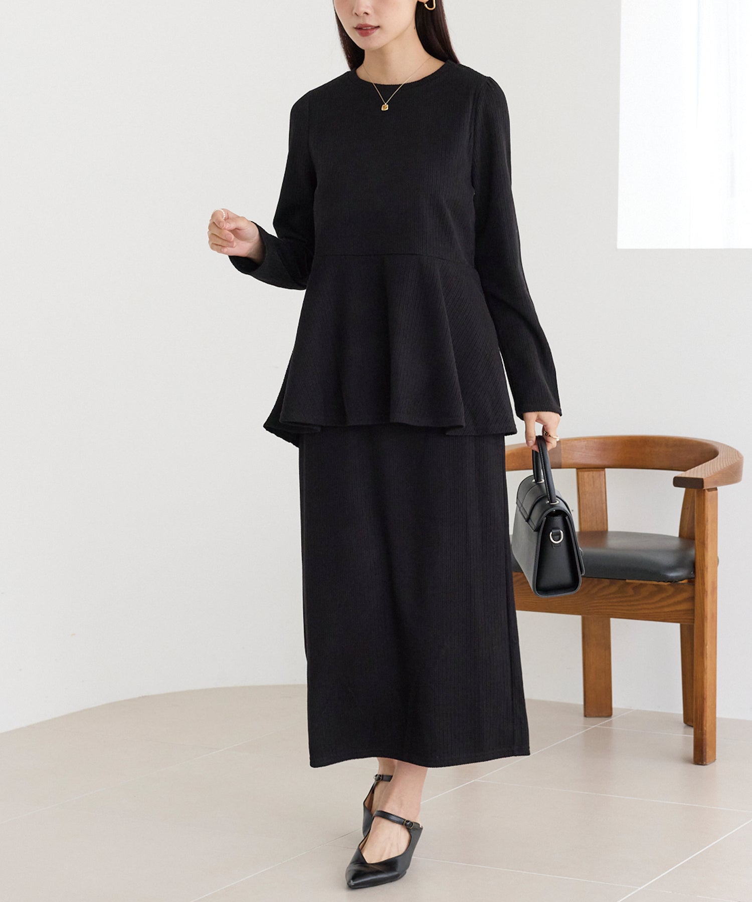 起毛リブセットアップ