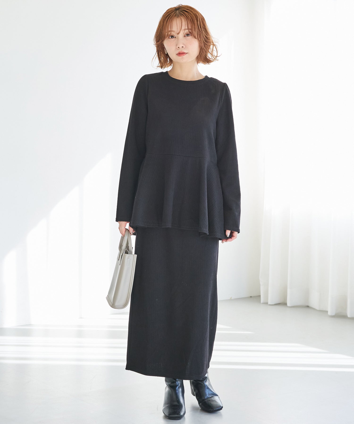 起毛リブセットアップ