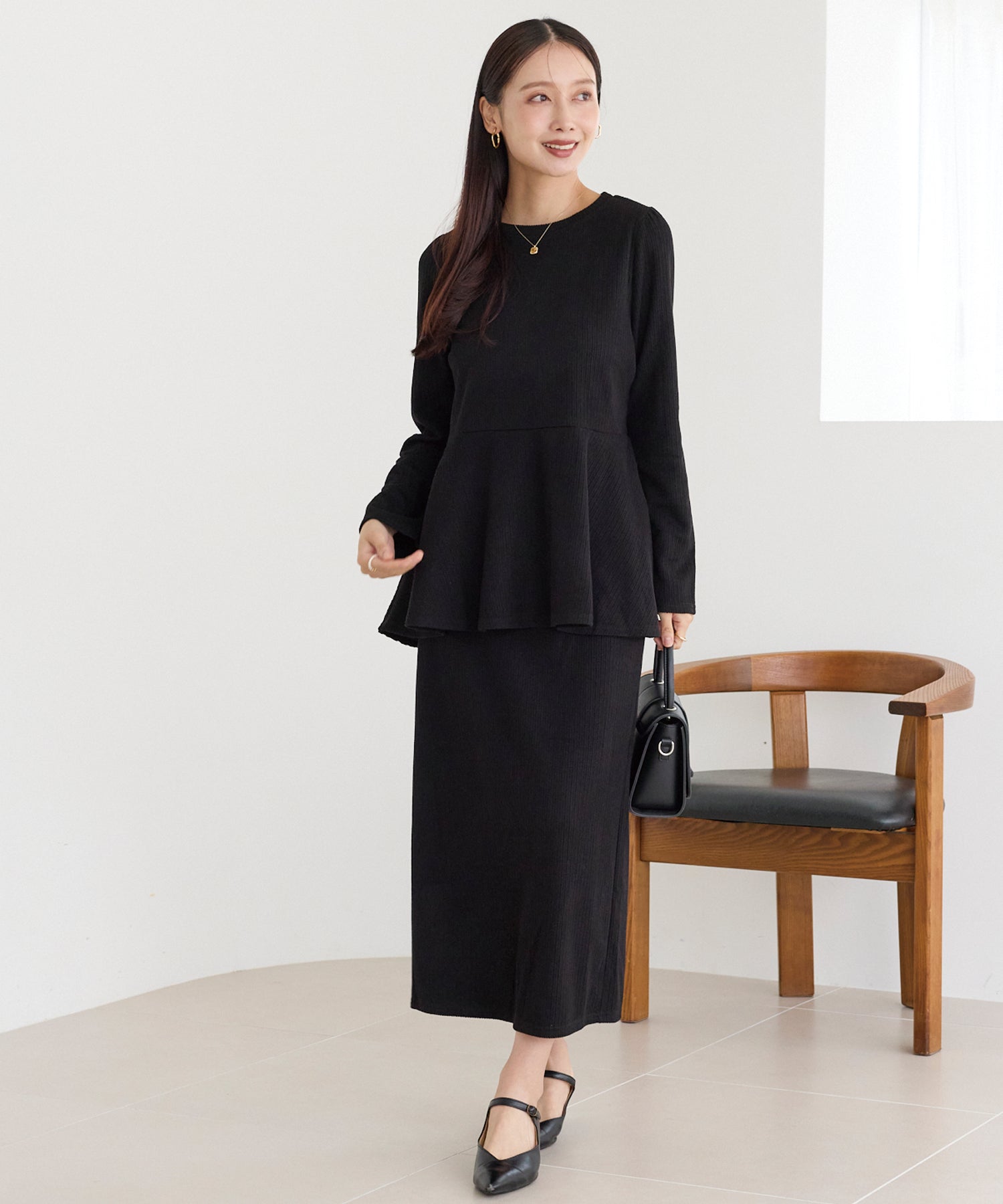 起毛リブセットアップ