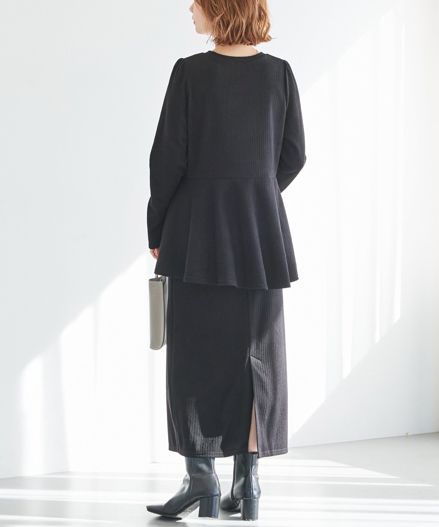 起毛リブセットアップ