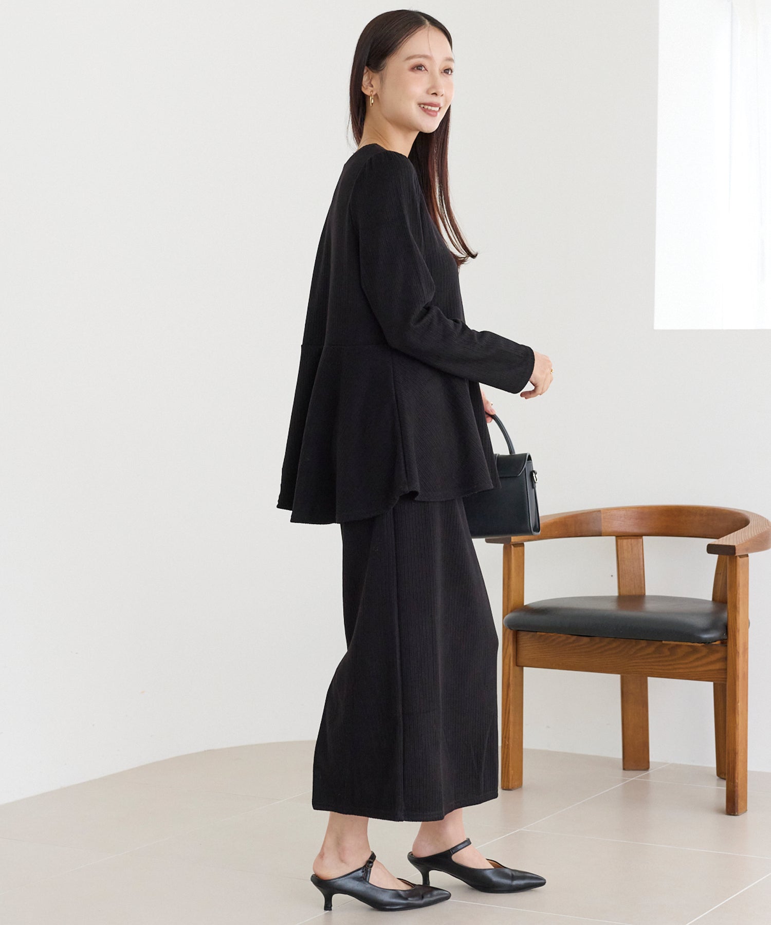 起毛リブセットアップ