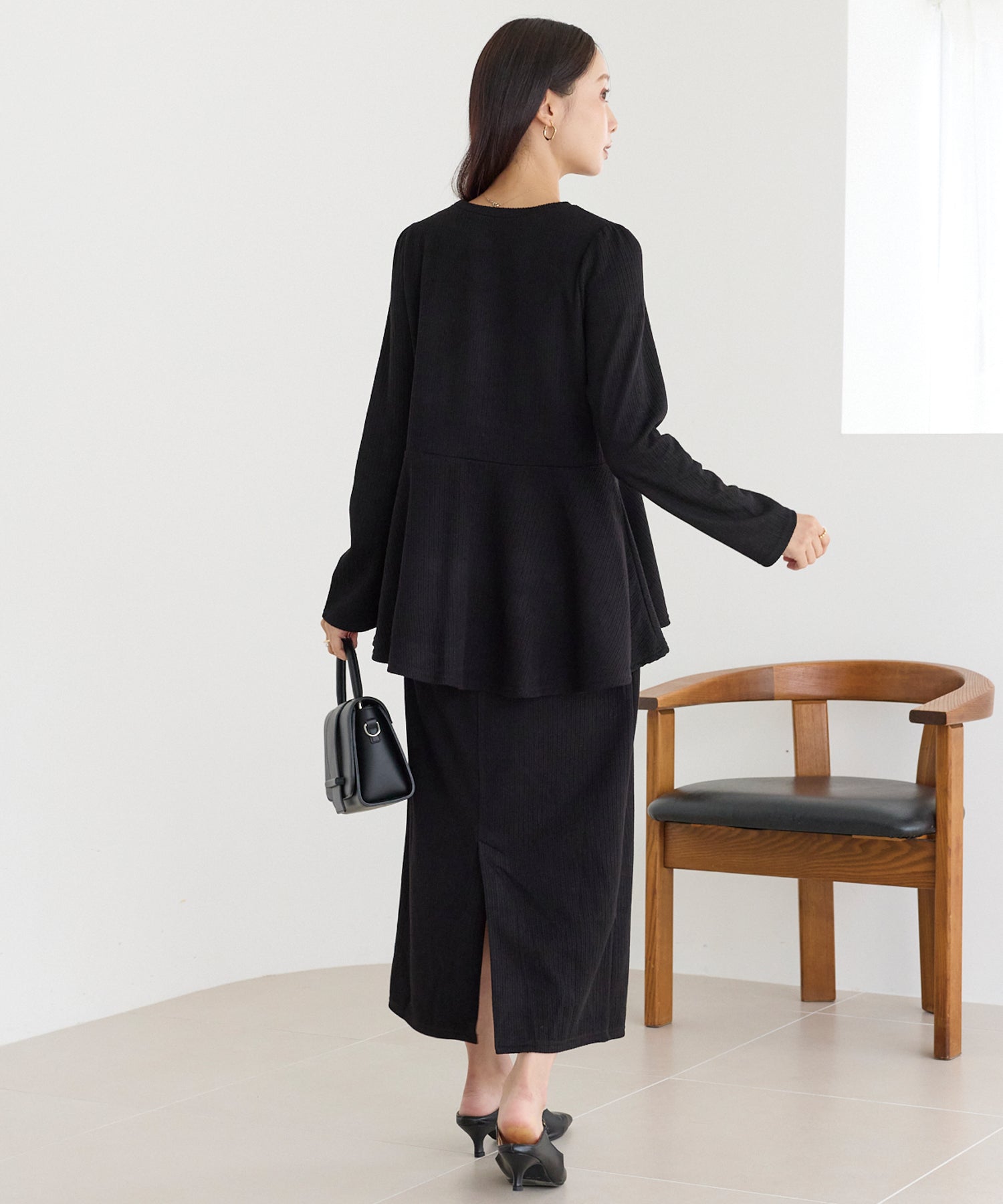 起毛リブセットアップ