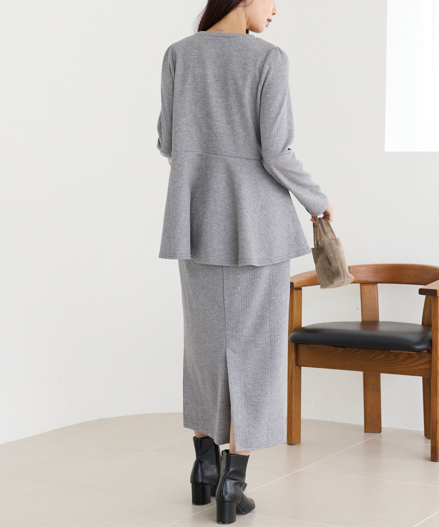 起毛リブセットアップ