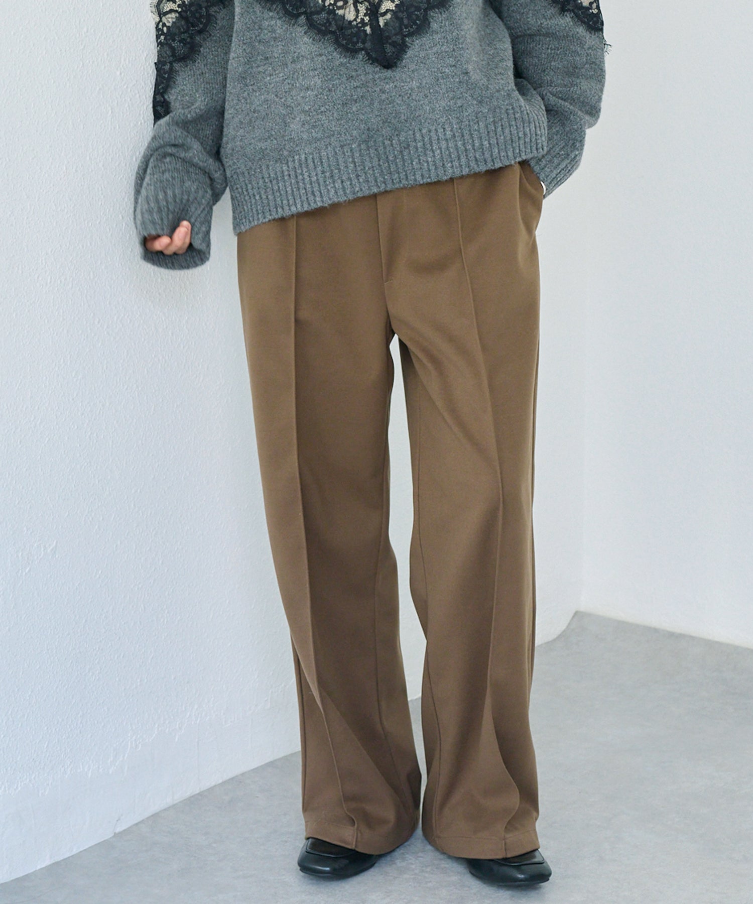 ブラウン　model:160cm 着用サイズ:M