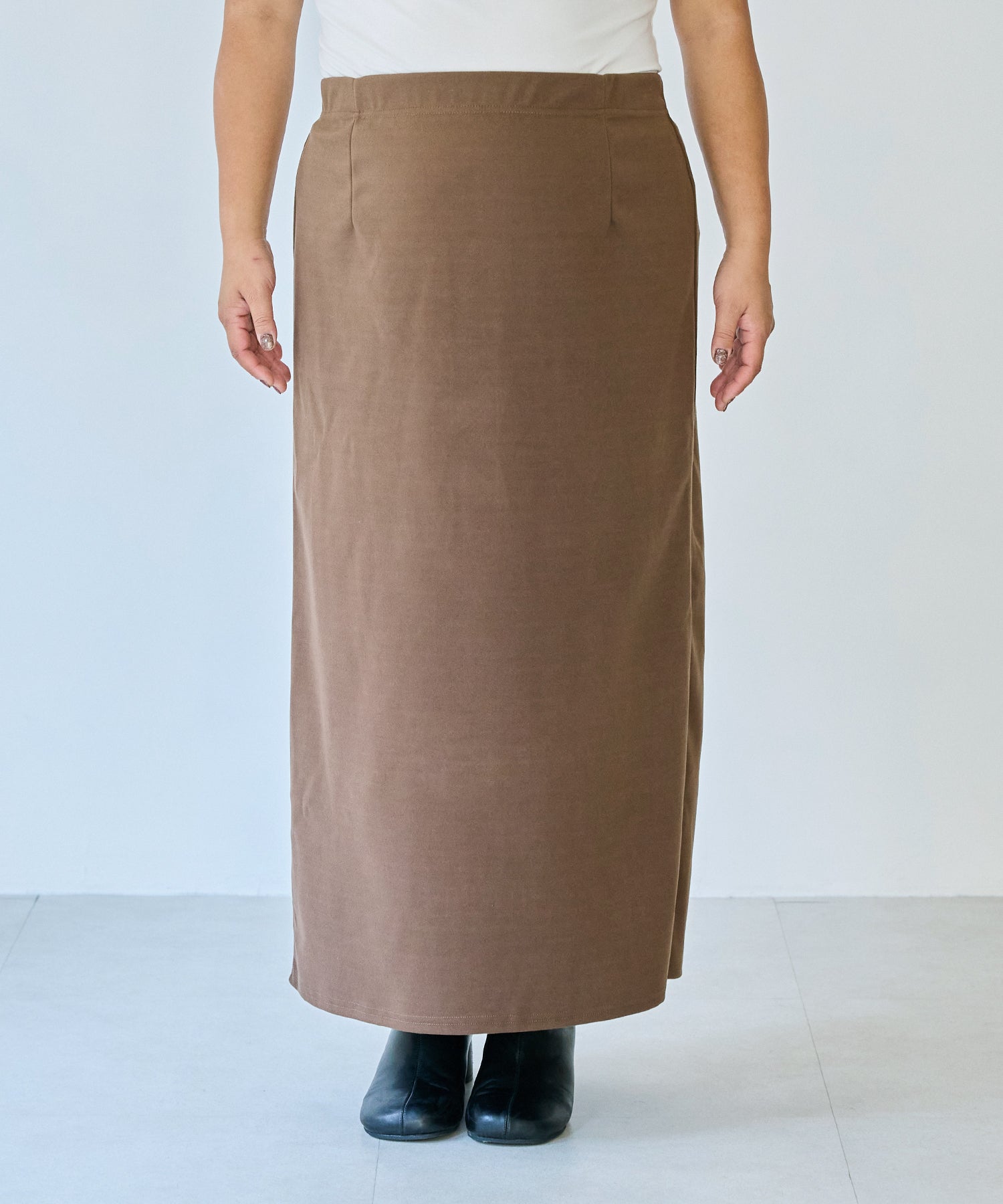 フロント　model:161cm 着用サイズ:3L