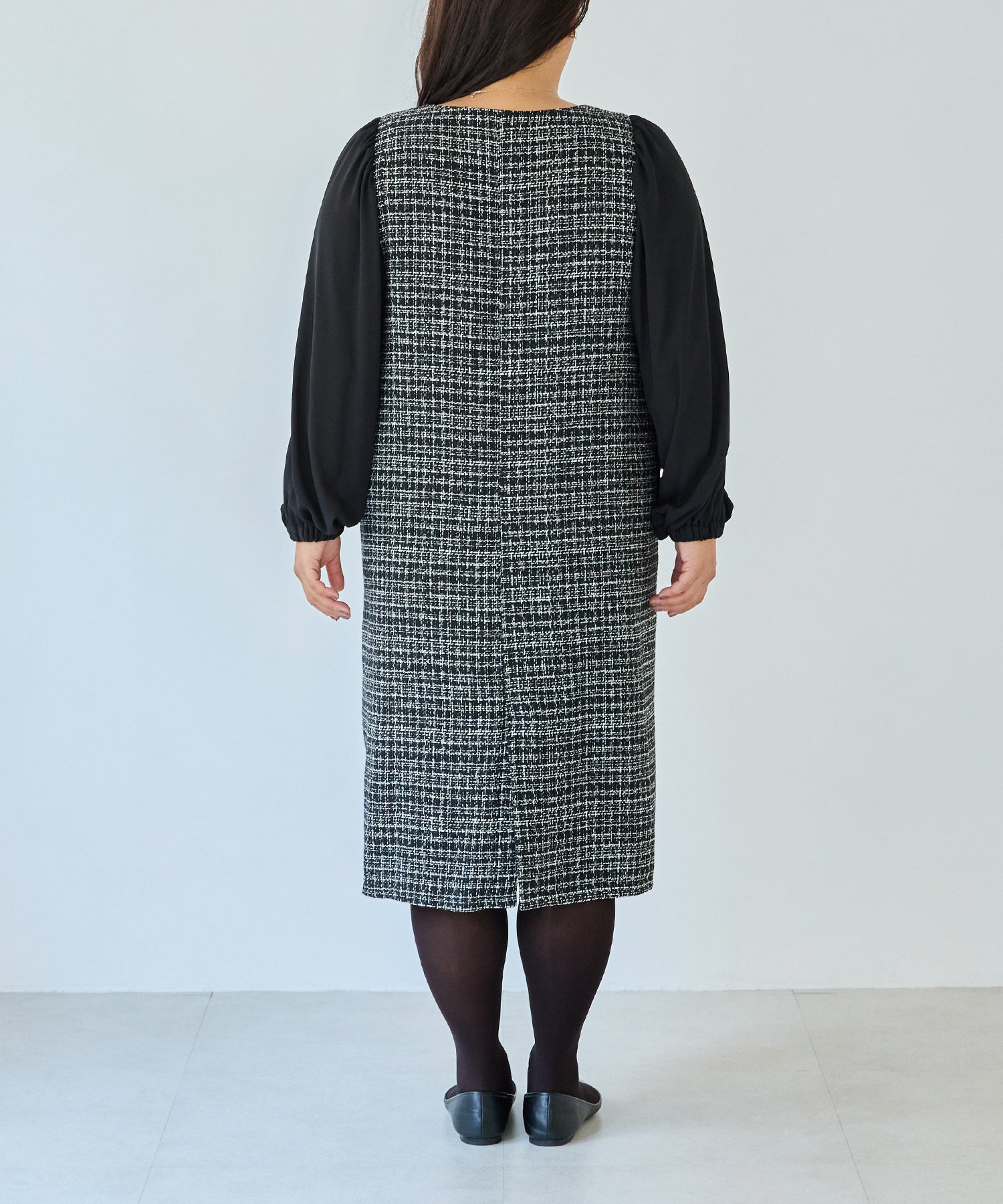 バック　model:161cm 着用サイズ:3L