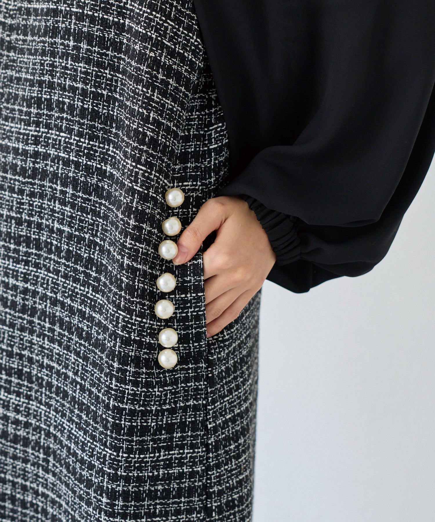 サイドポケット・パール釦