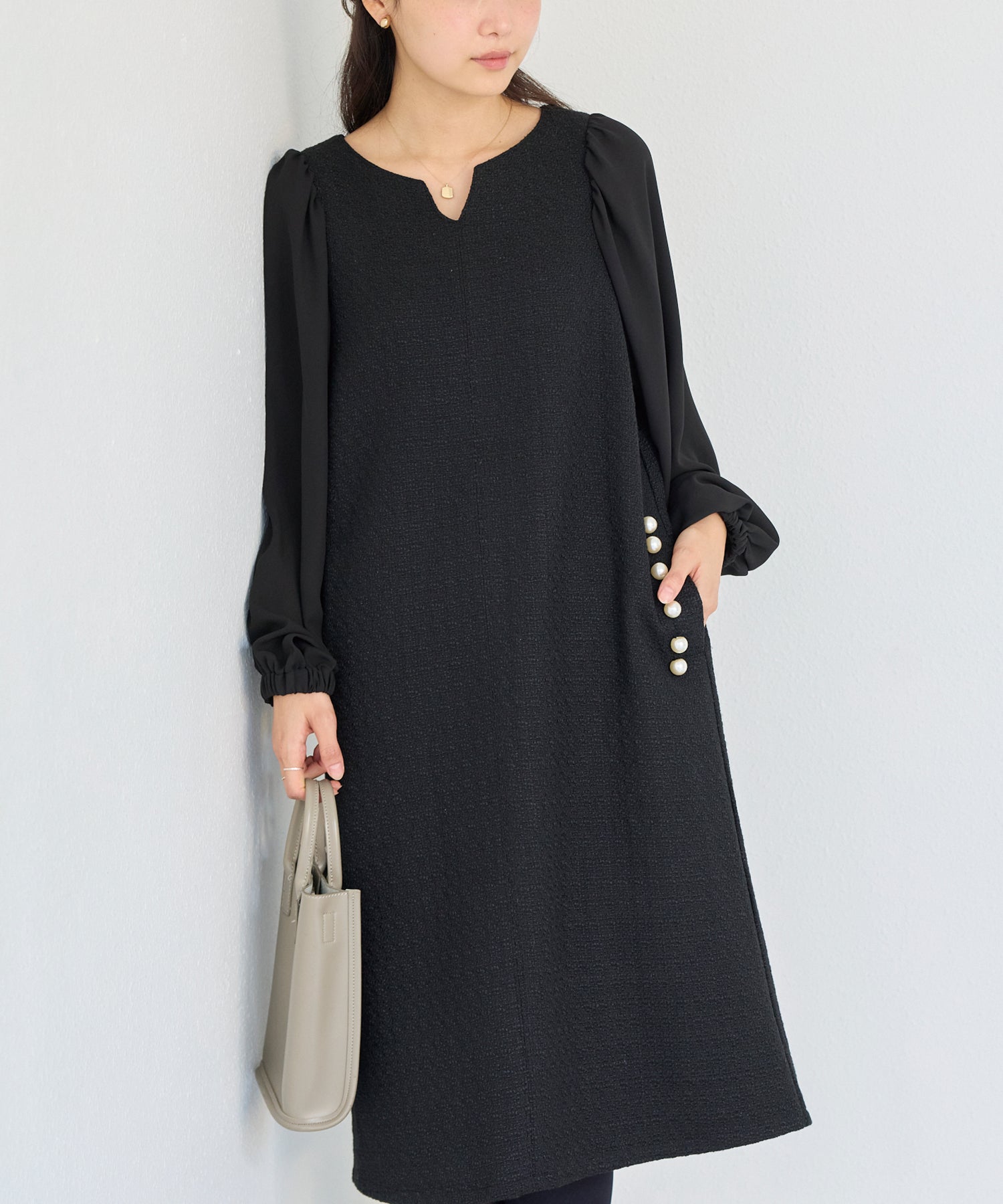 ブラック　model:160cm 着用サイズ:M