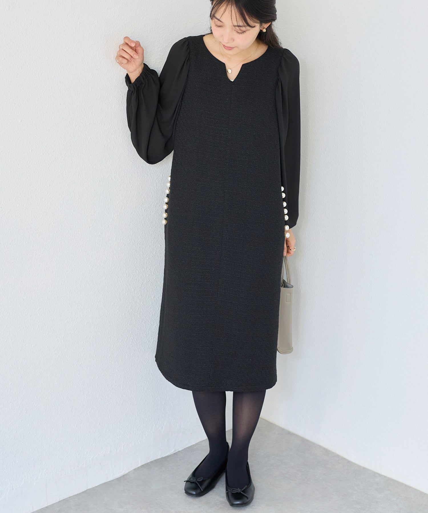 ブラック　model:160cm 着用サイズ:M