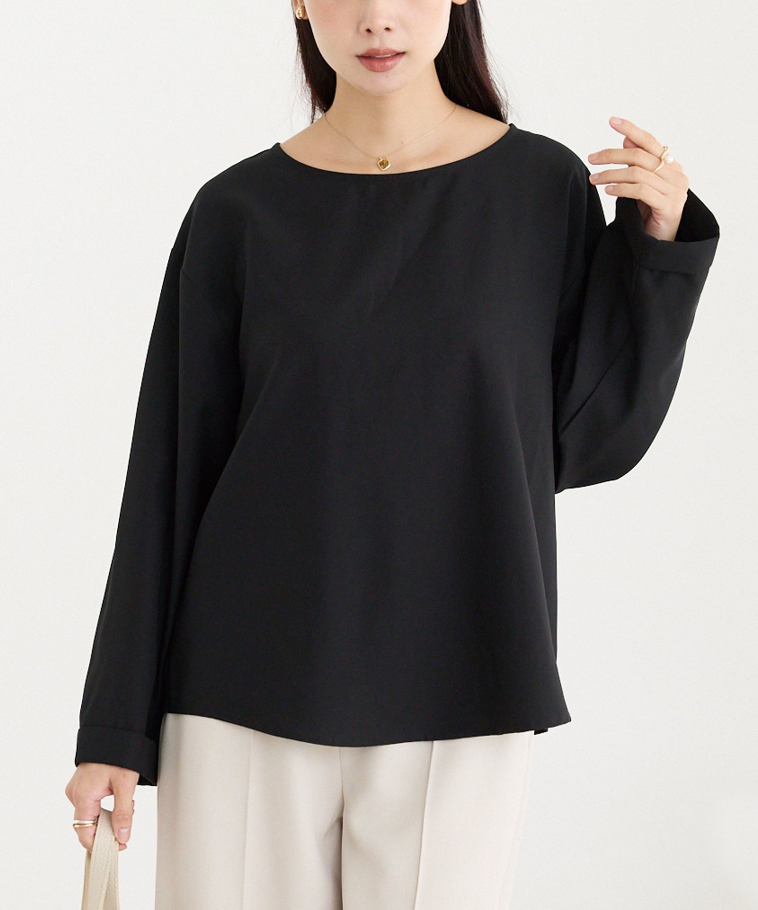 ブラック　model:160cm 着用サイズ:M