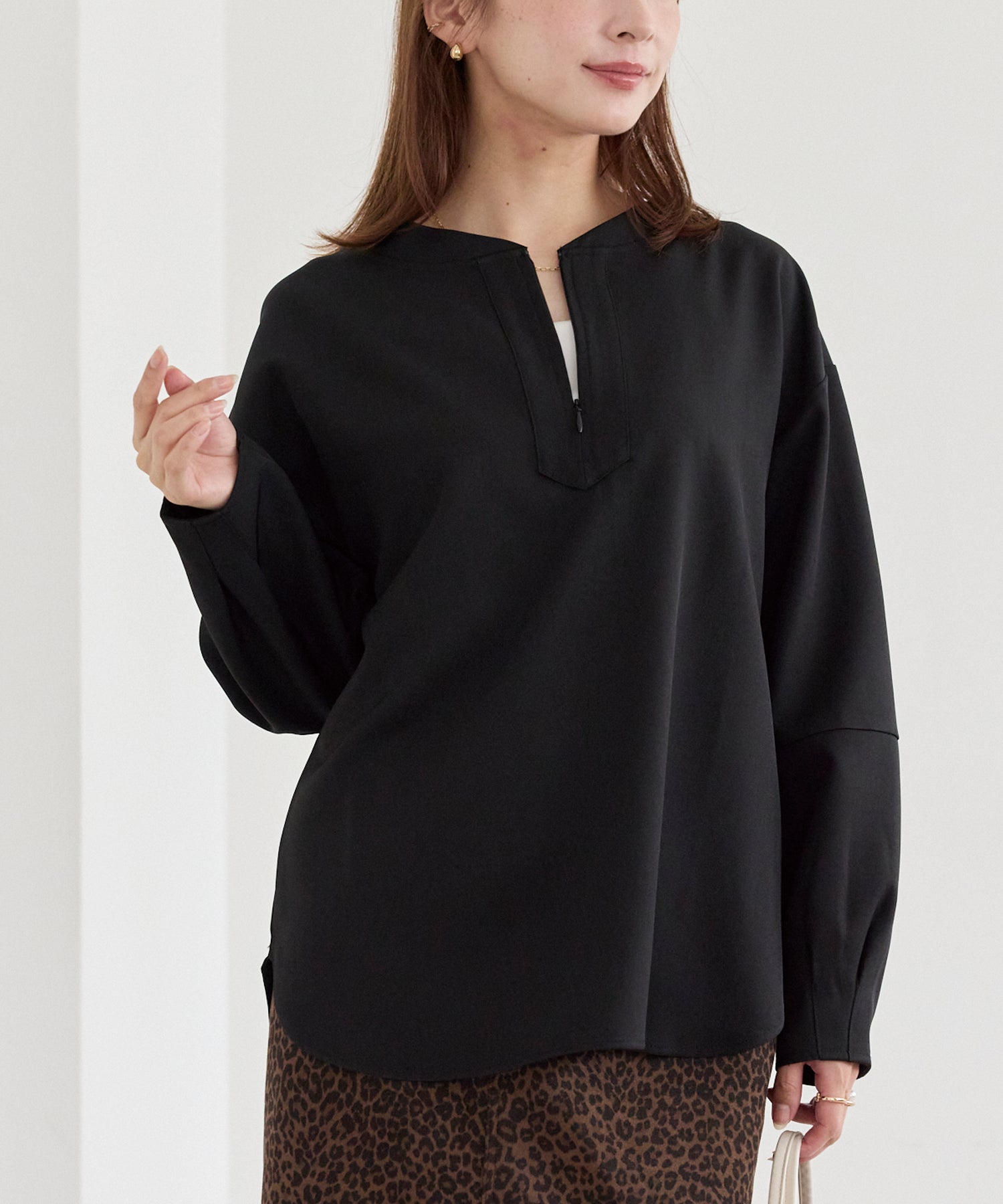 ブラック　model:156cm 着用サイズ:M