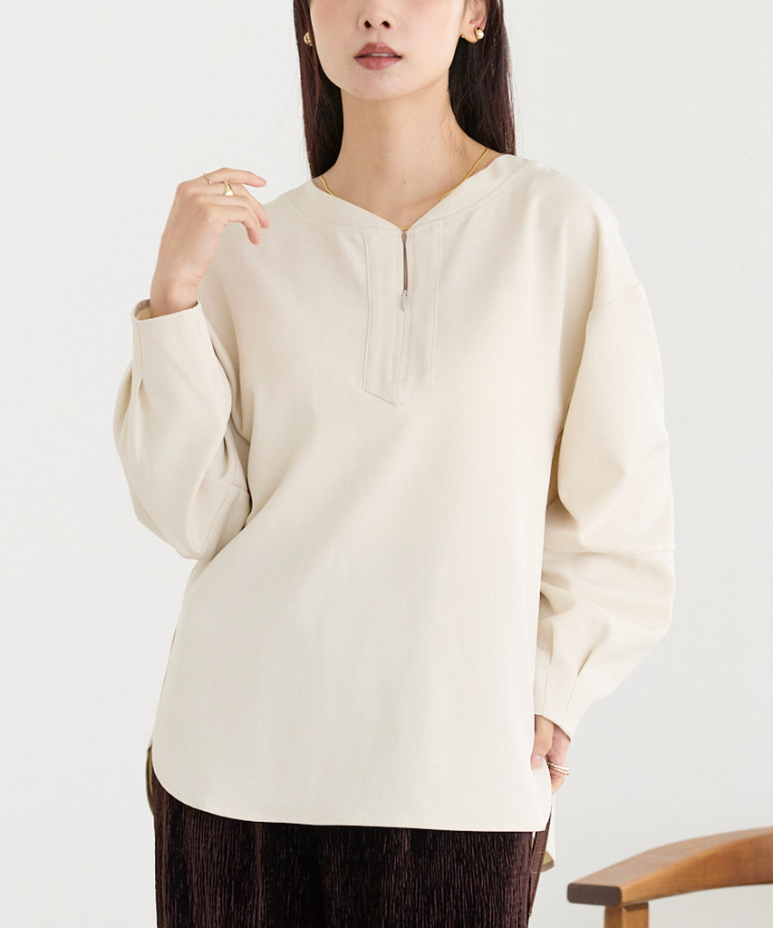 オフベージュ　model:160cm 着用サイズ:M