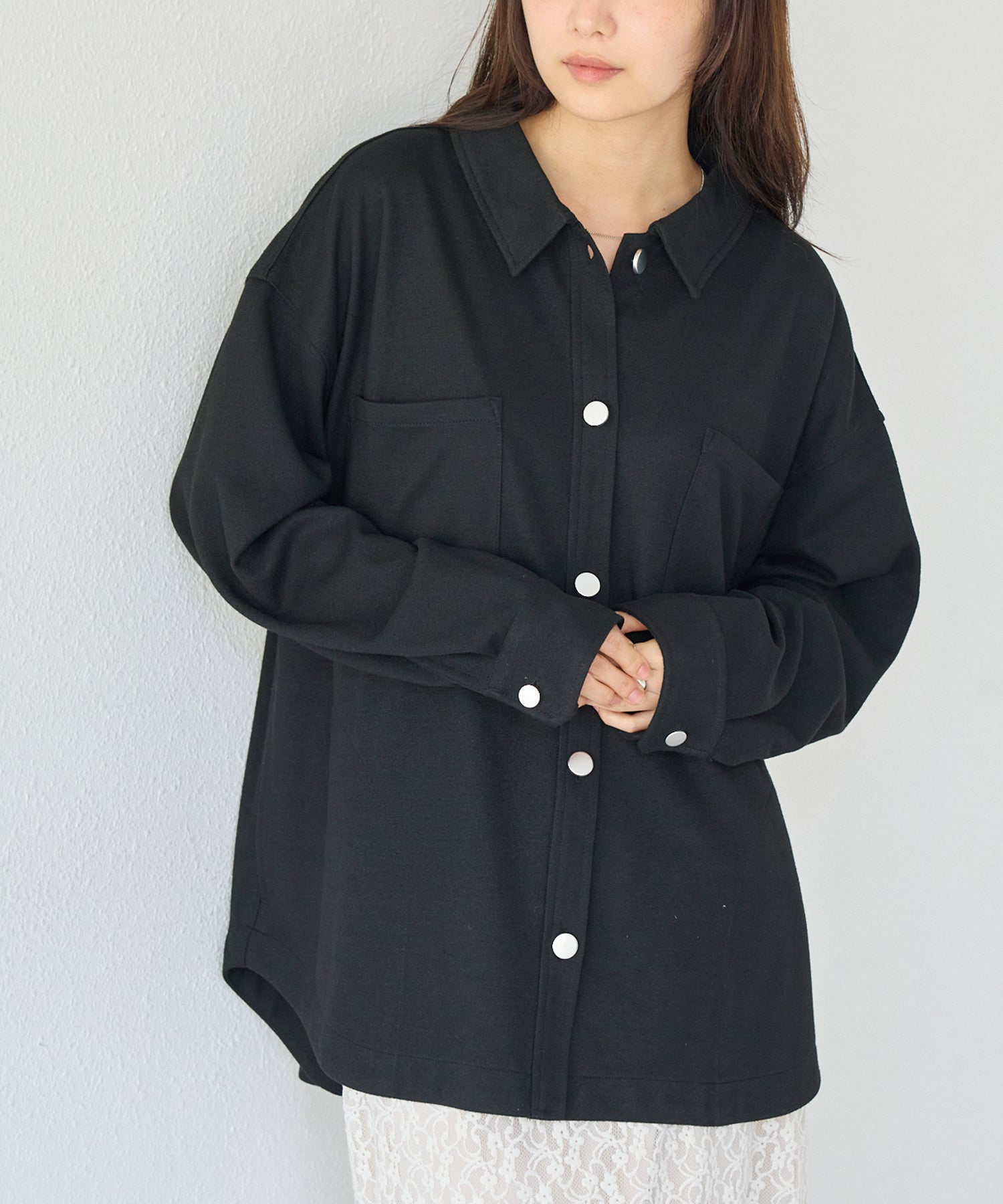 ブラック　model:160cm 着用サイズ:M