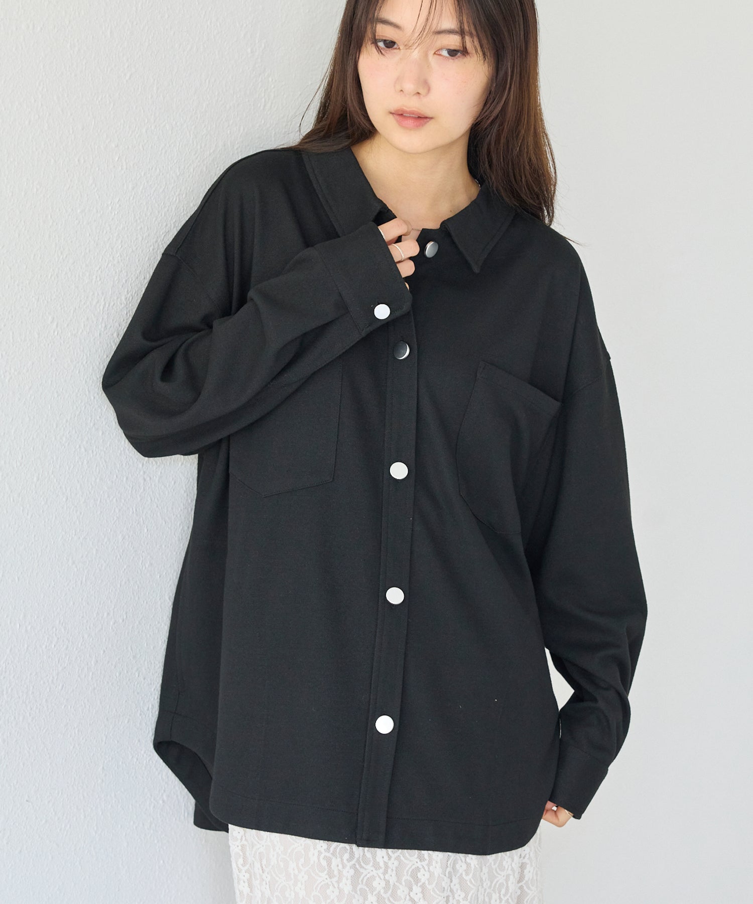 ブラック　model:160cm 着用サイズ:M