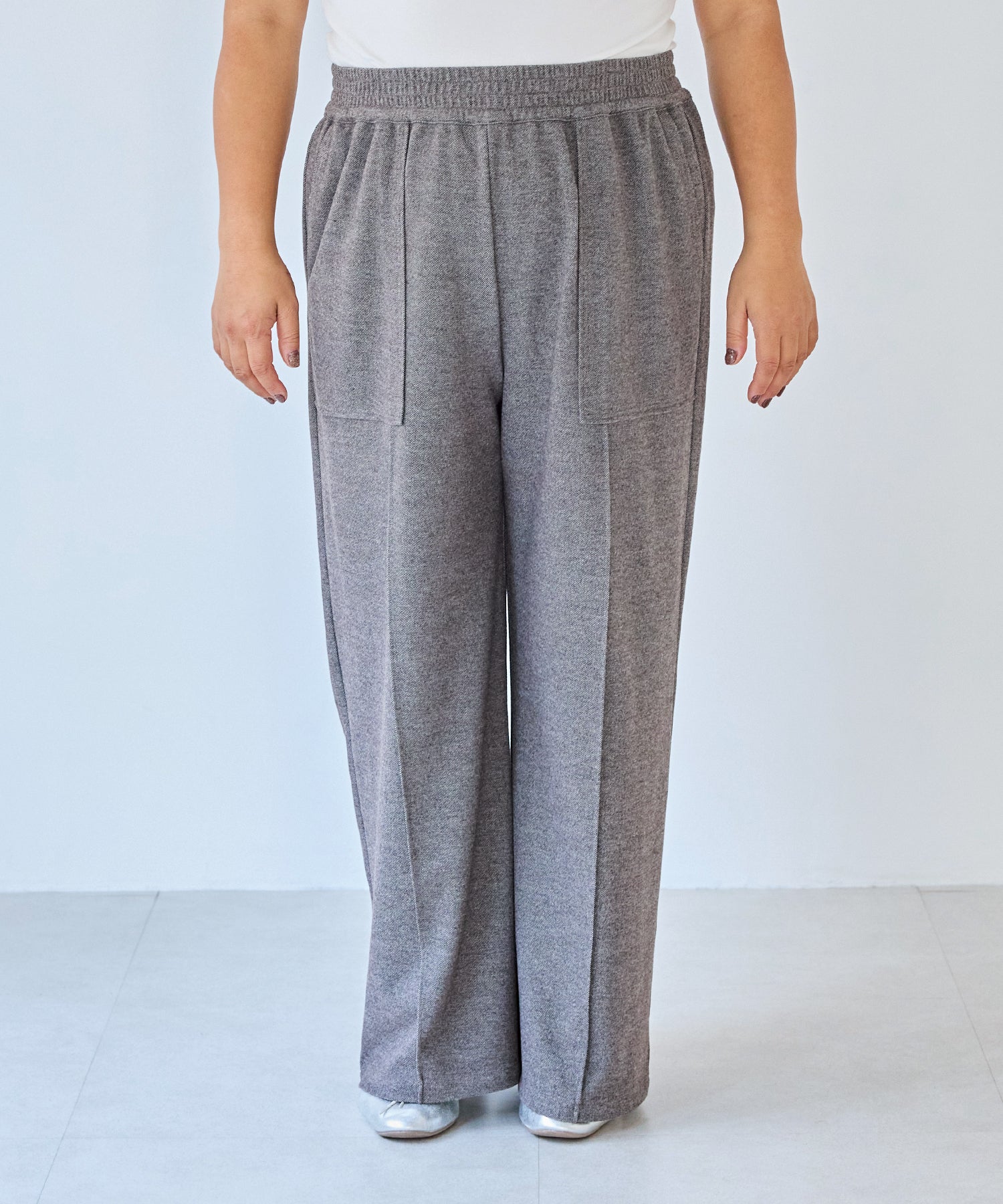 フロント　model:161cm 着用サイズ:3L