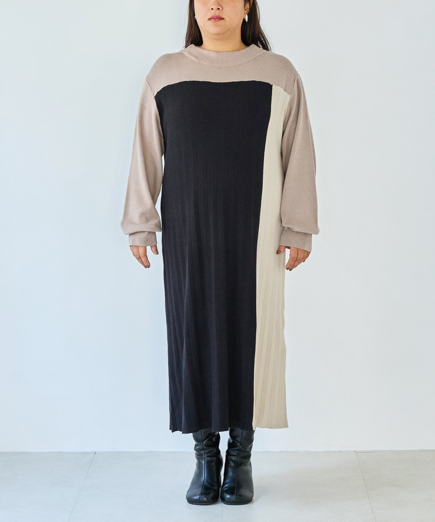 フロント　model:161cm 着用サイズ:3L