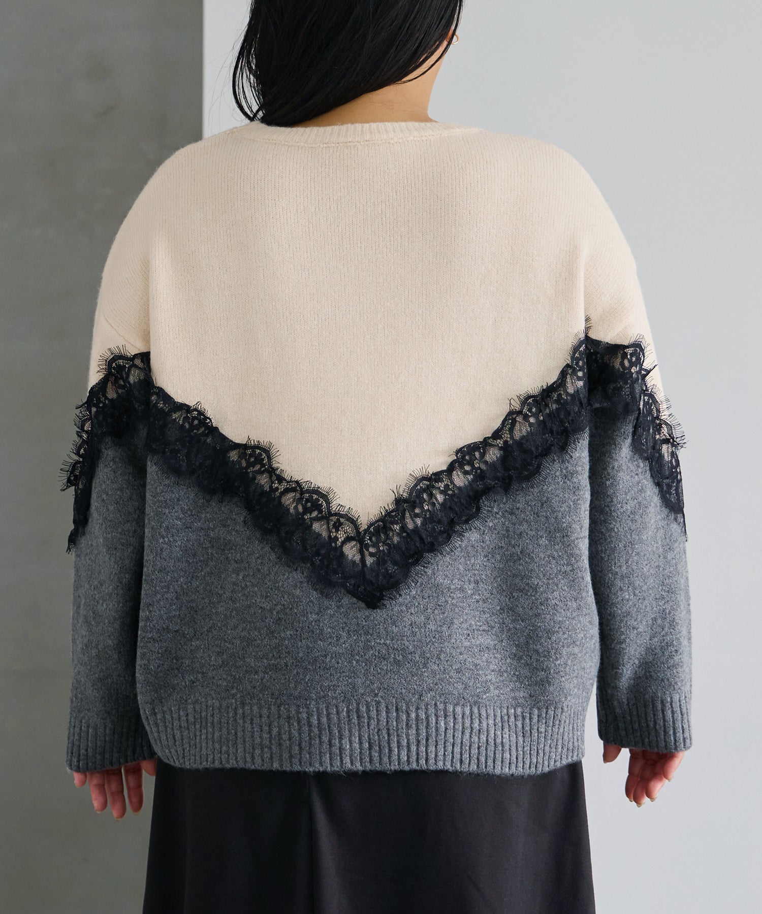 バック　model:161cm 着用サイズ:3L