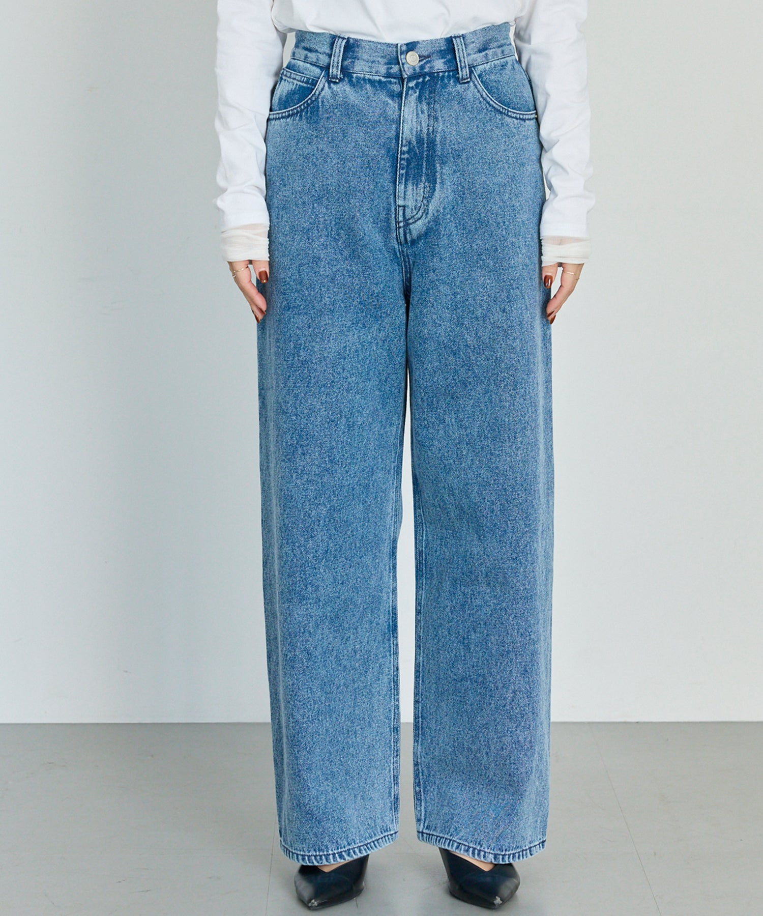 フロント　model:156cm 着用サイズ:M