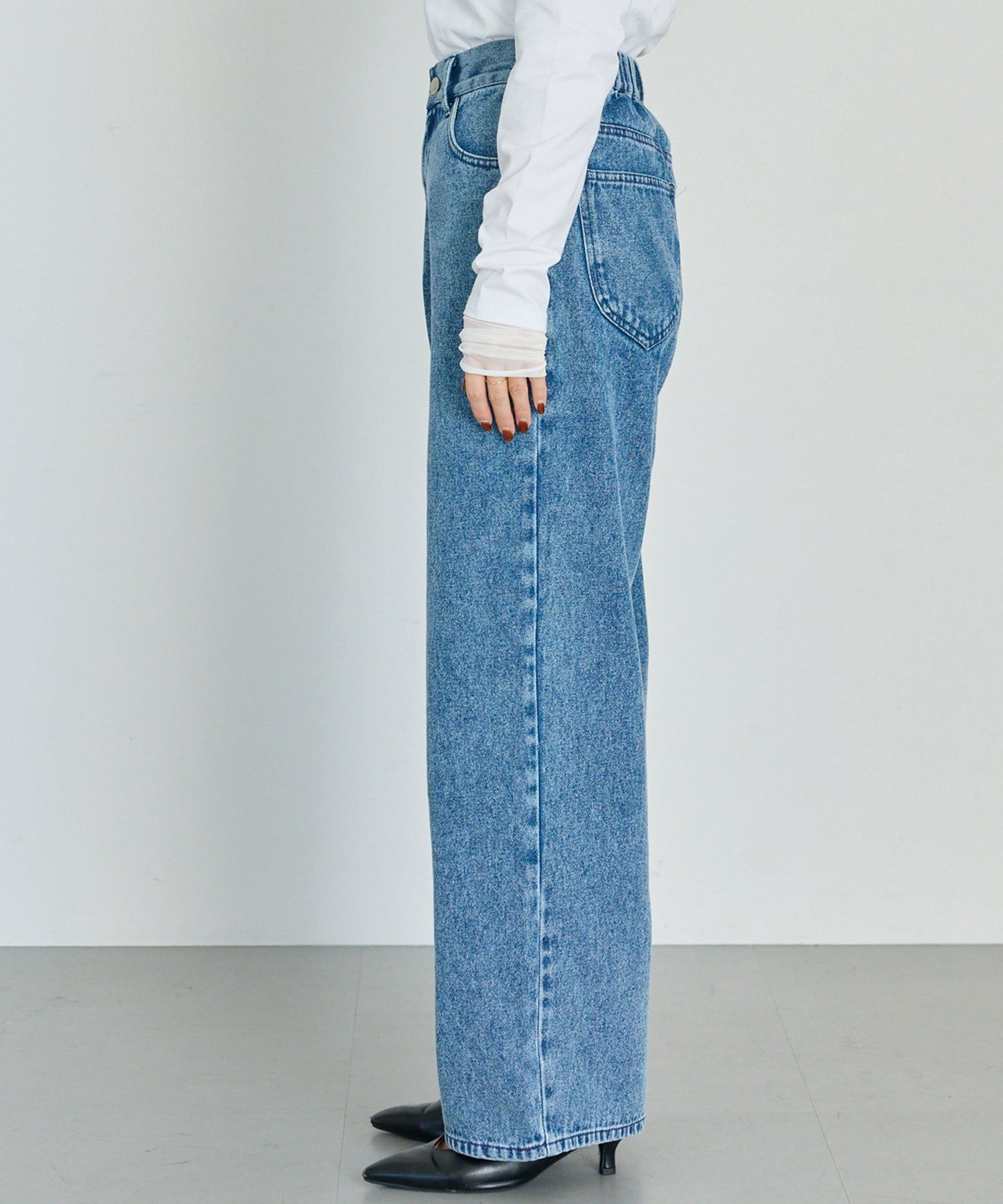 サイド　model:156cm 着用サイズ:M