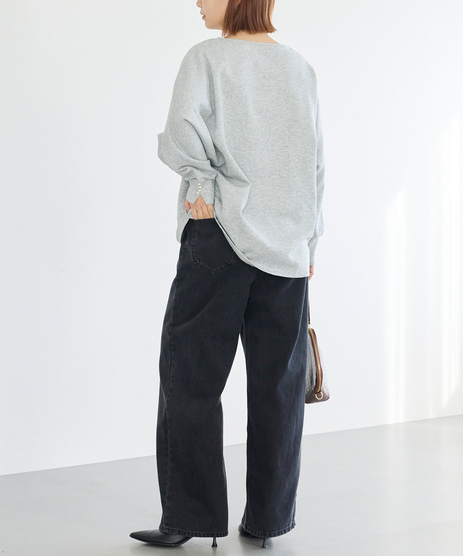 ブラック　model:156cm 着用サイズ:M