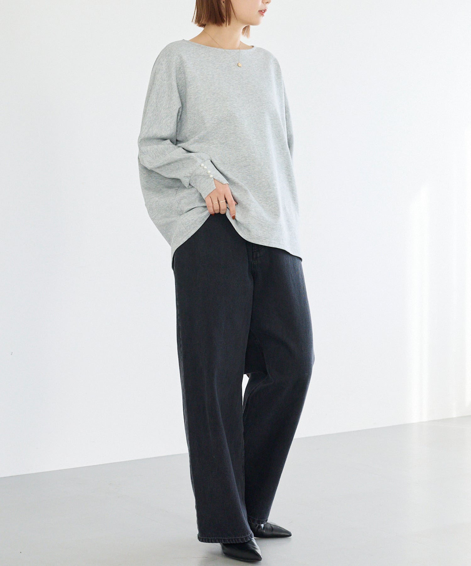 ブラック　model:156cm 着用サイズ:M