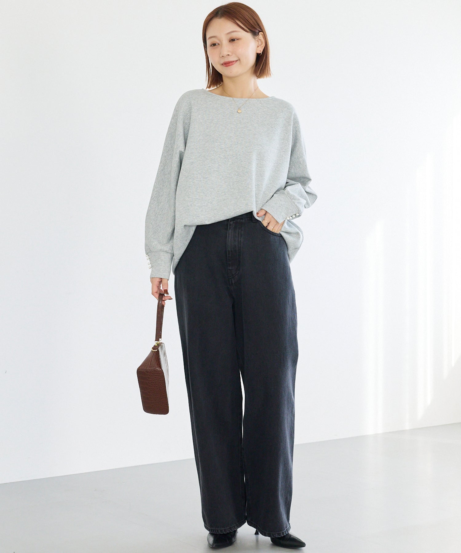 ブラック　model:156cm 着用サイズ:M