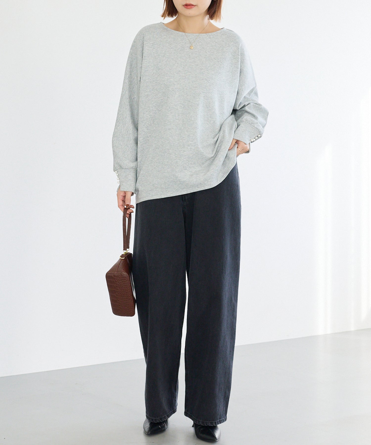 ブラック　model:156cm 着用サイズ:M