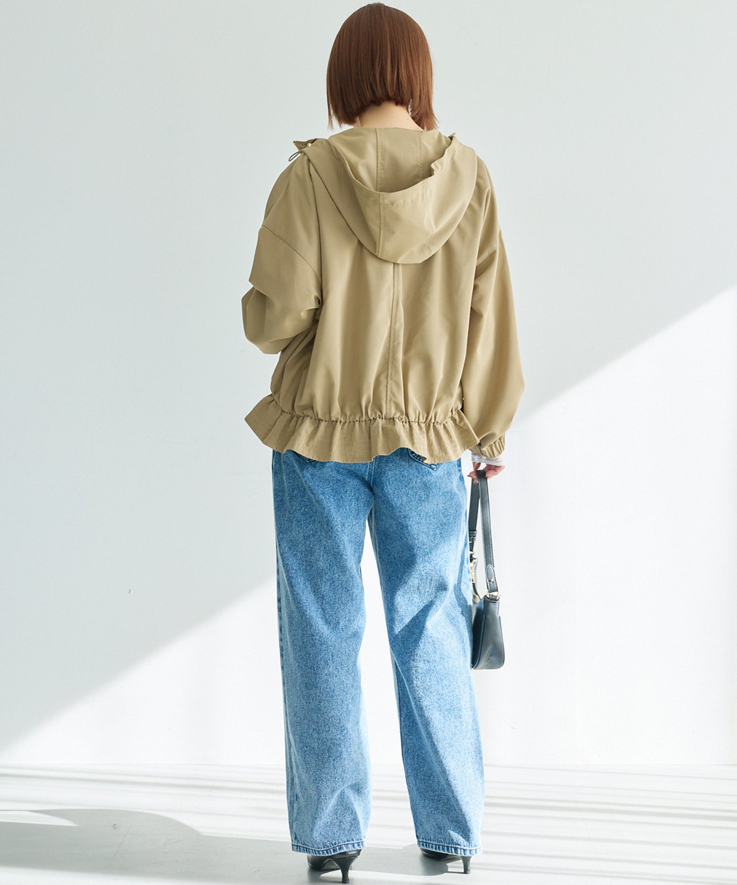 ブルー　model:156cm 着用サイズ:M