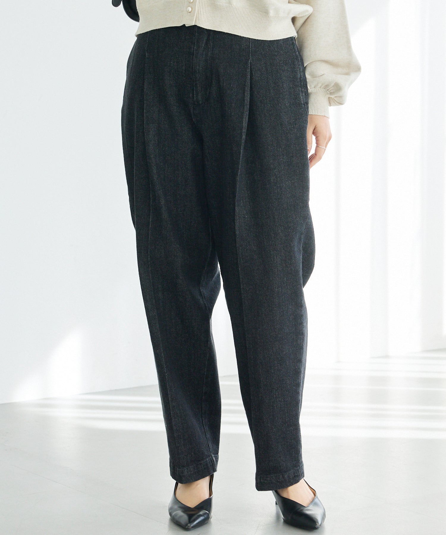 ブラック　model:156cm 着用サイズ:M