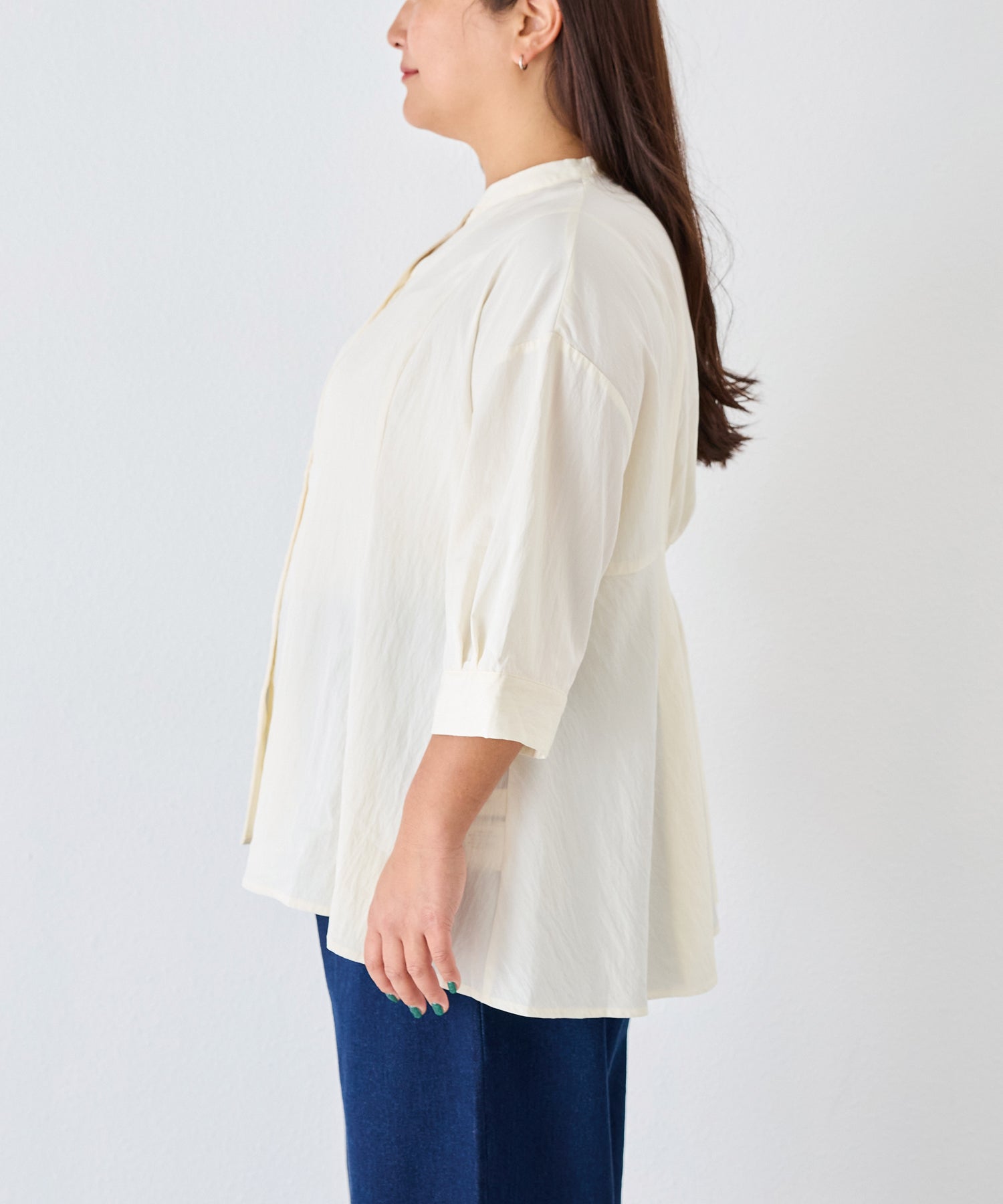 サイド　model:161cm 着用サイズ:3L