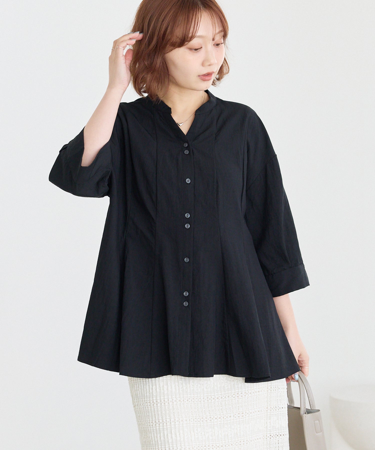 ブラック　model:156cm 着用サイズ:M