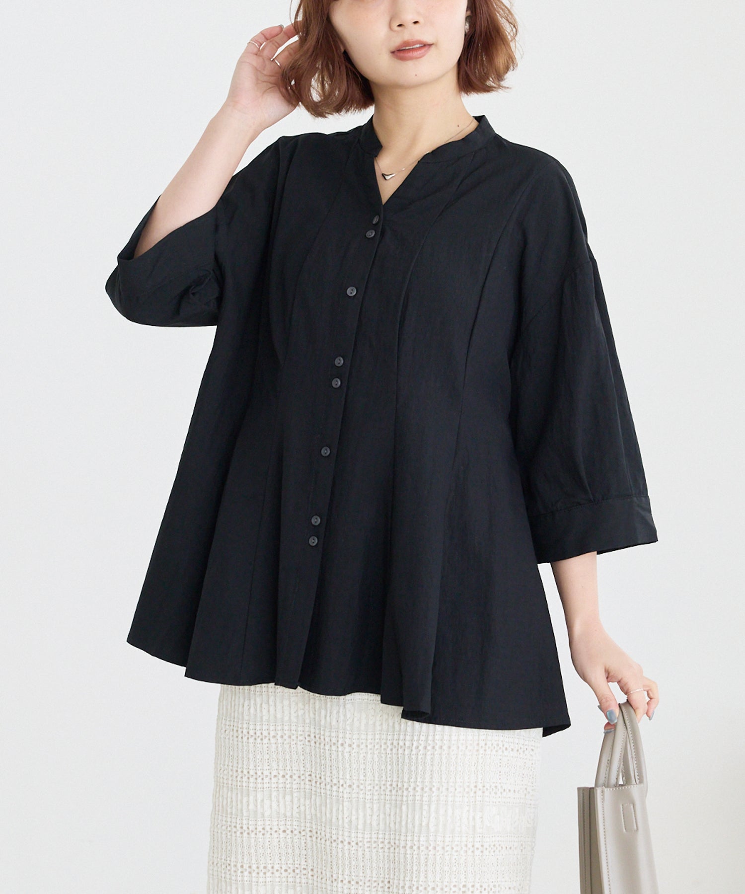 ブラック　model:156cm 着用サイズ:M