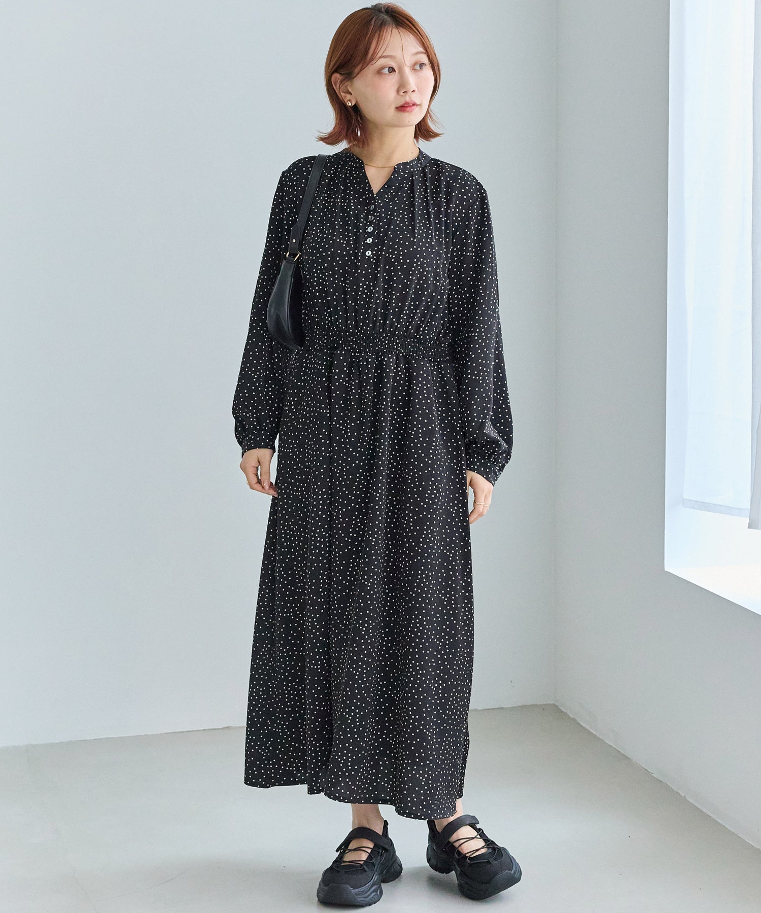 ブラック　model:156cm 着用サイズ:M