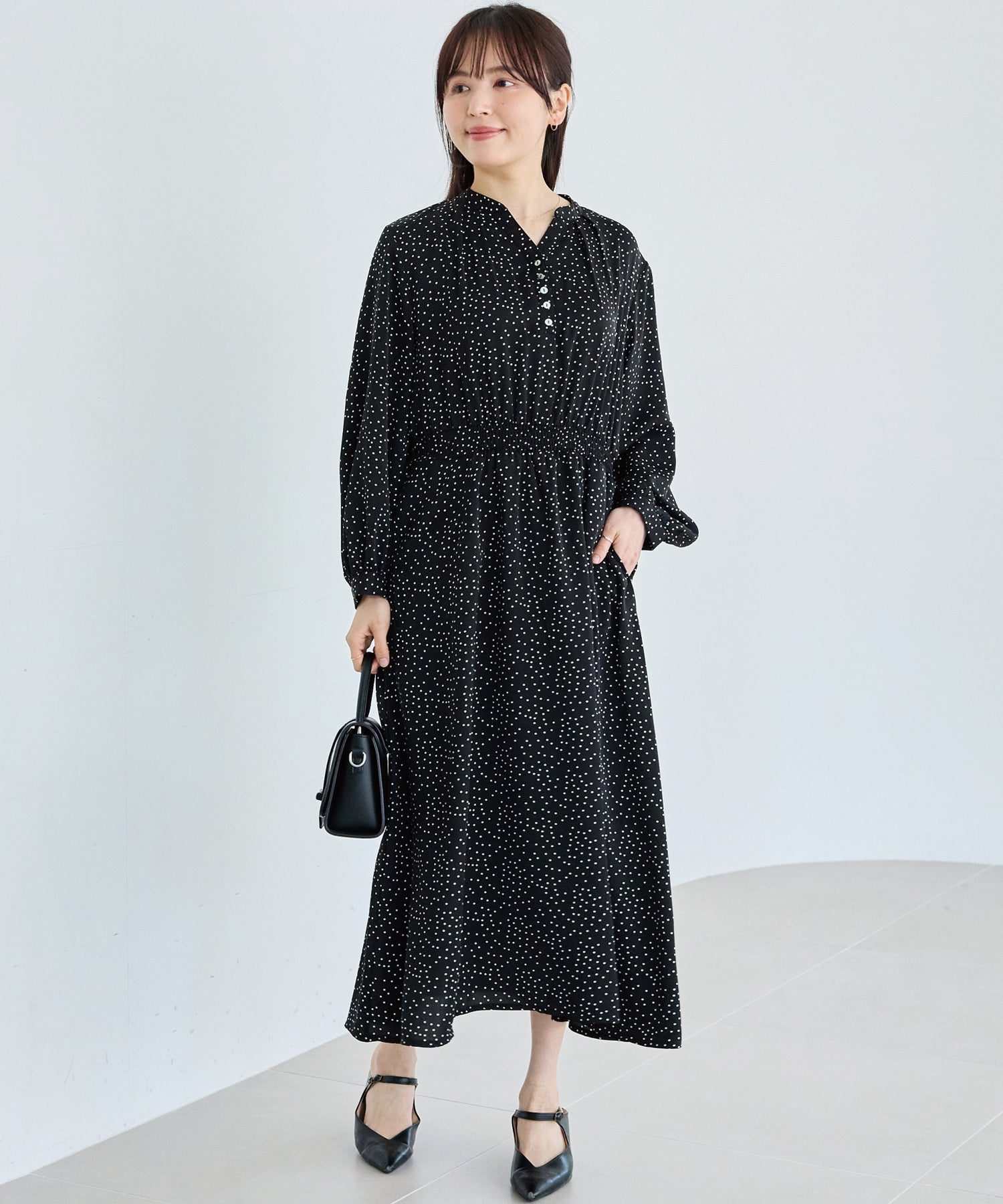 ブラック　model:162cm 着用サイズ:M