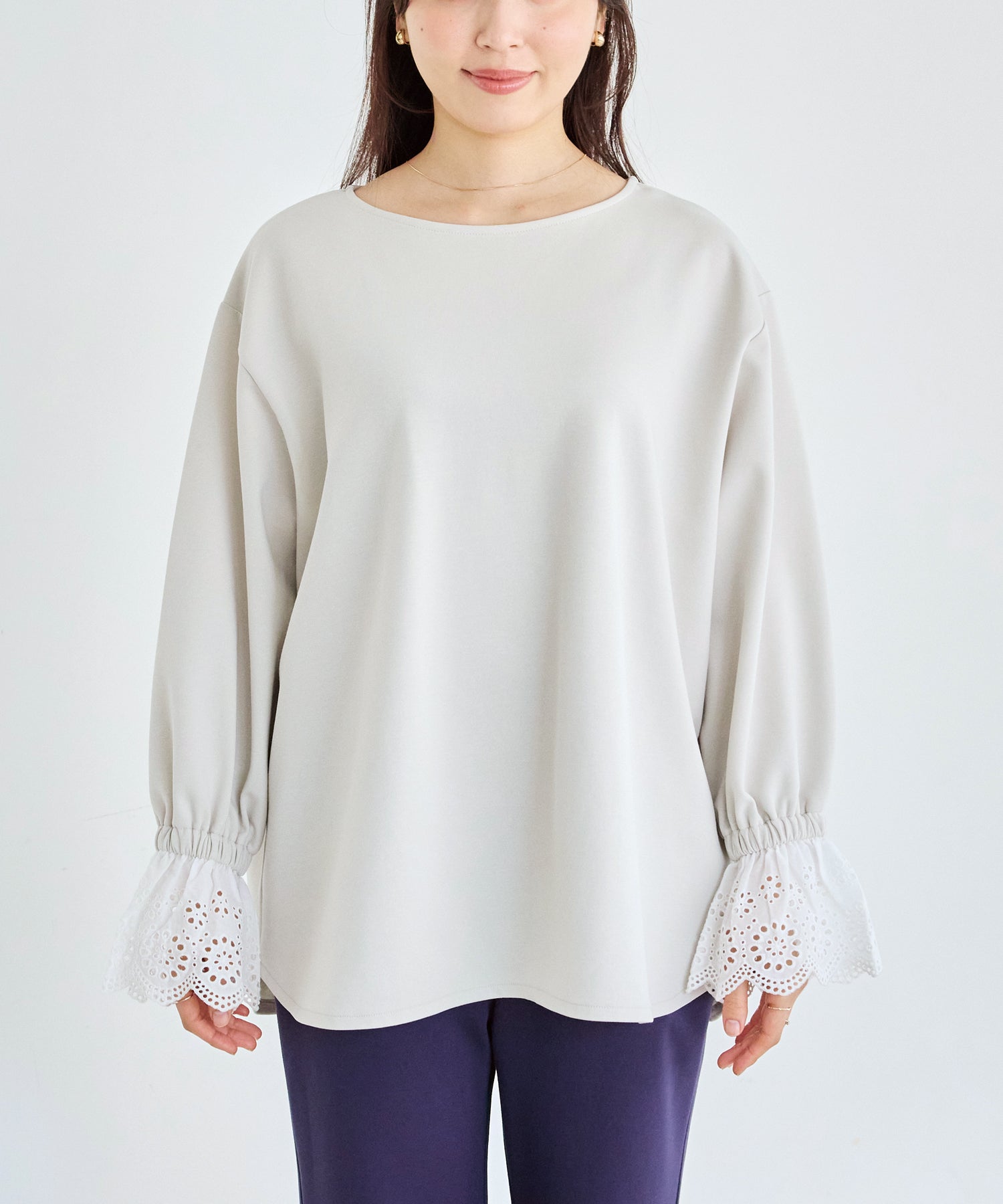 フロント　model:162cm 着用サイズ:M