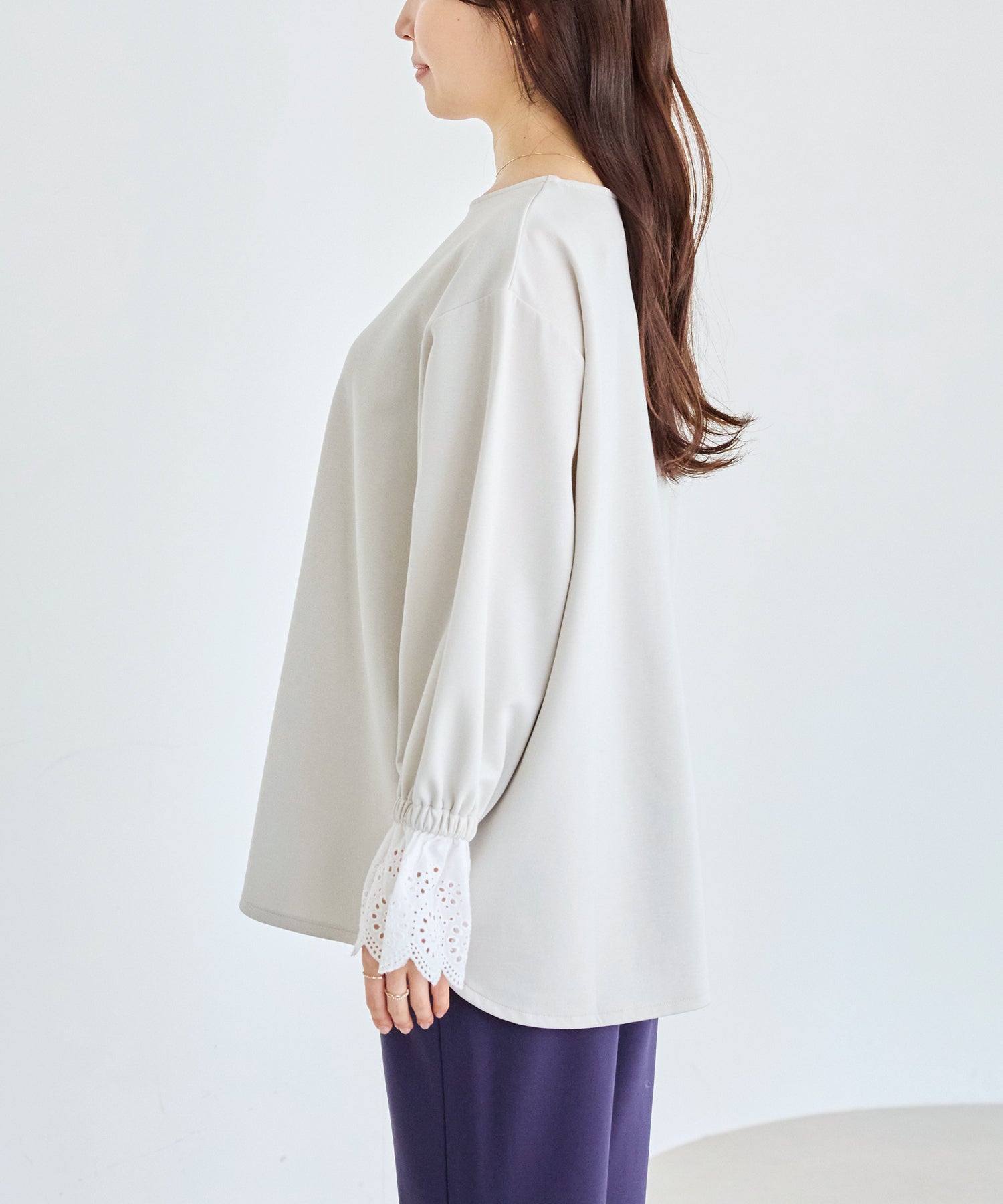 サイド　model:162cm 着用サイズ:M