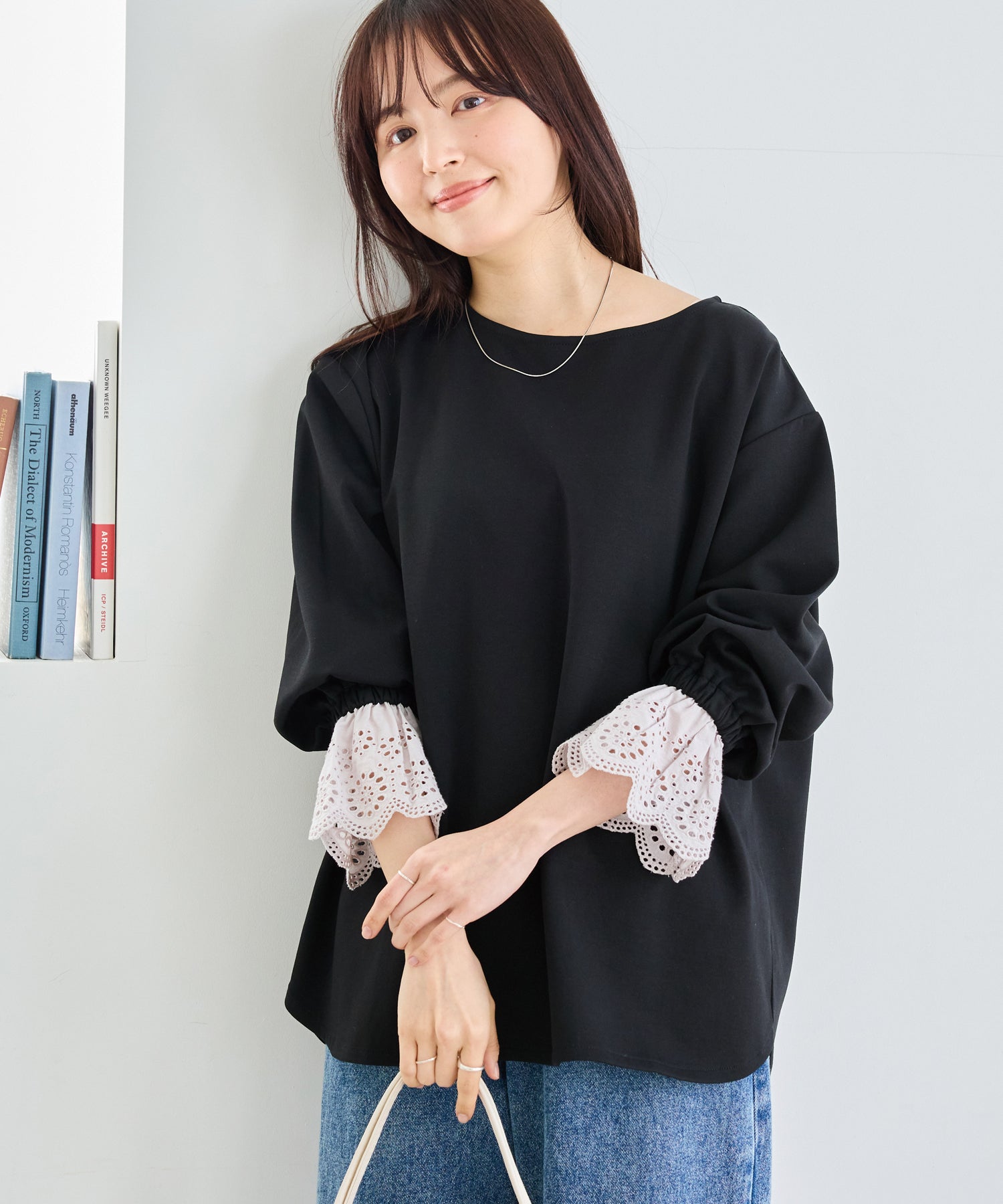 ブラック　model:162cm 着用サイズ:M