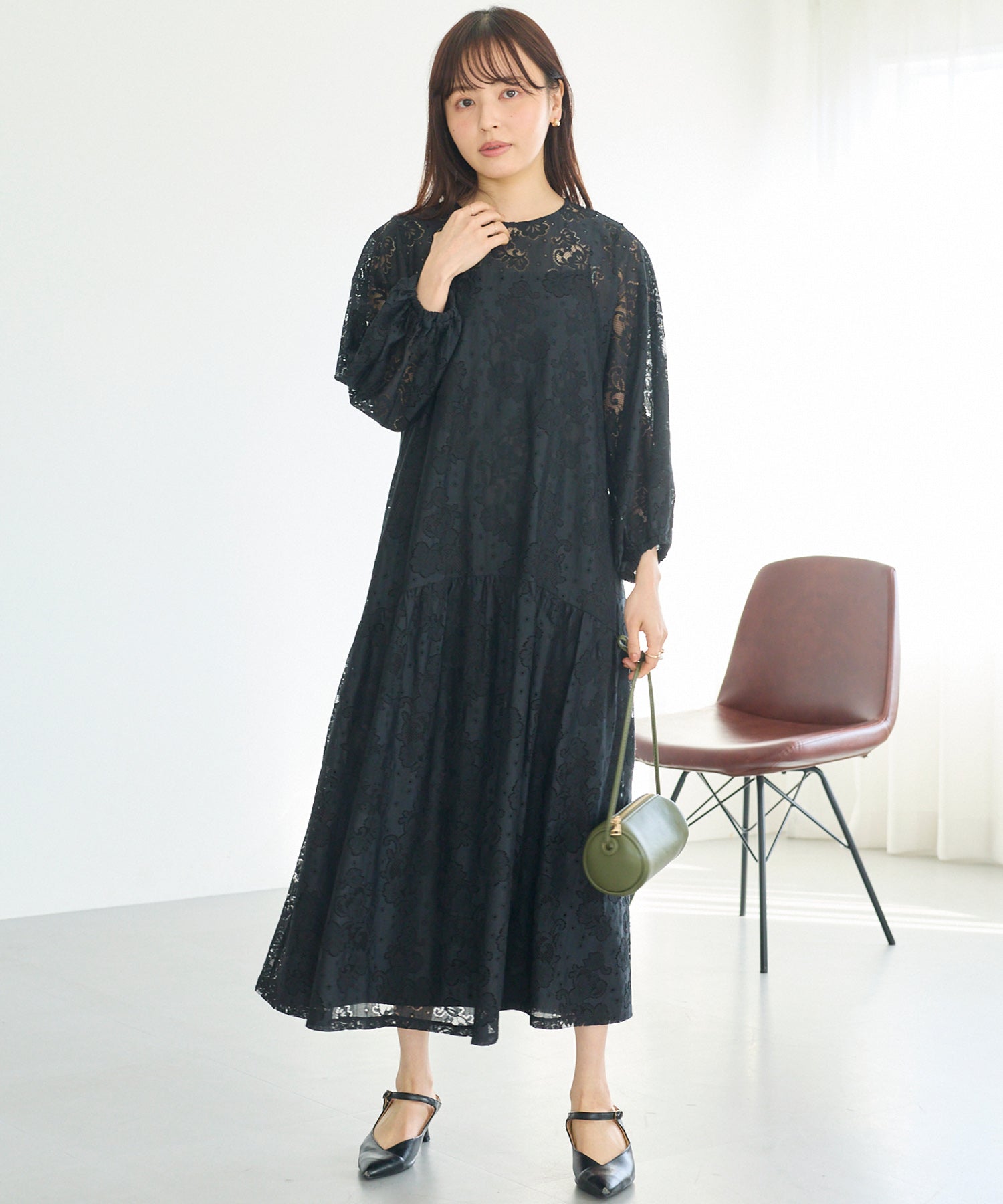 ブラック　model:162cm 着用サイズ:M