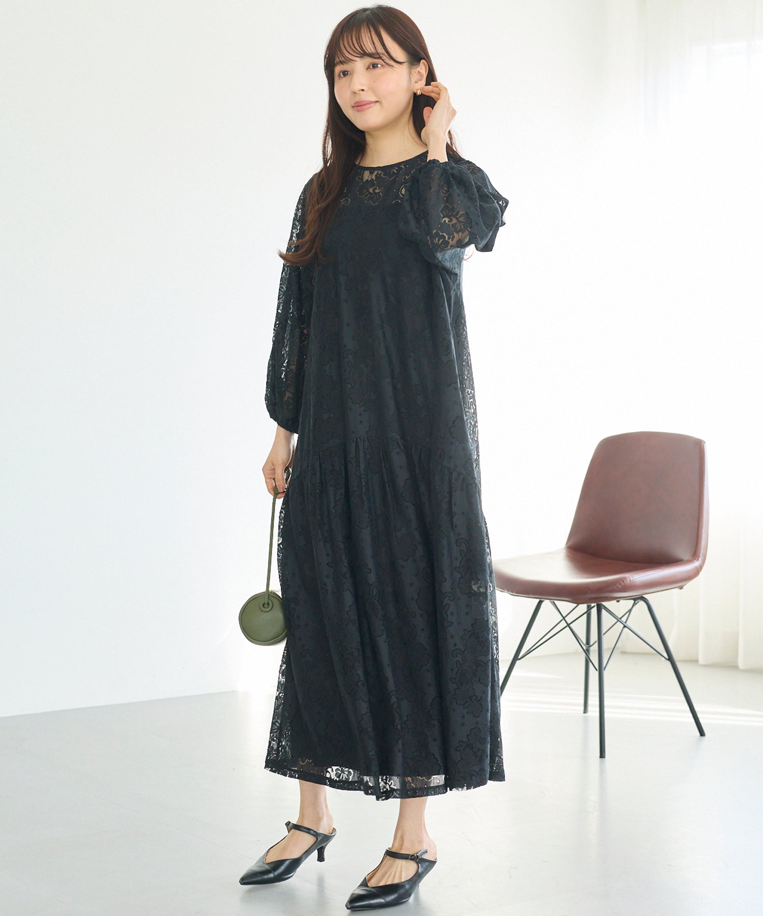 ブラック　model:162cm 着用サイズ:M