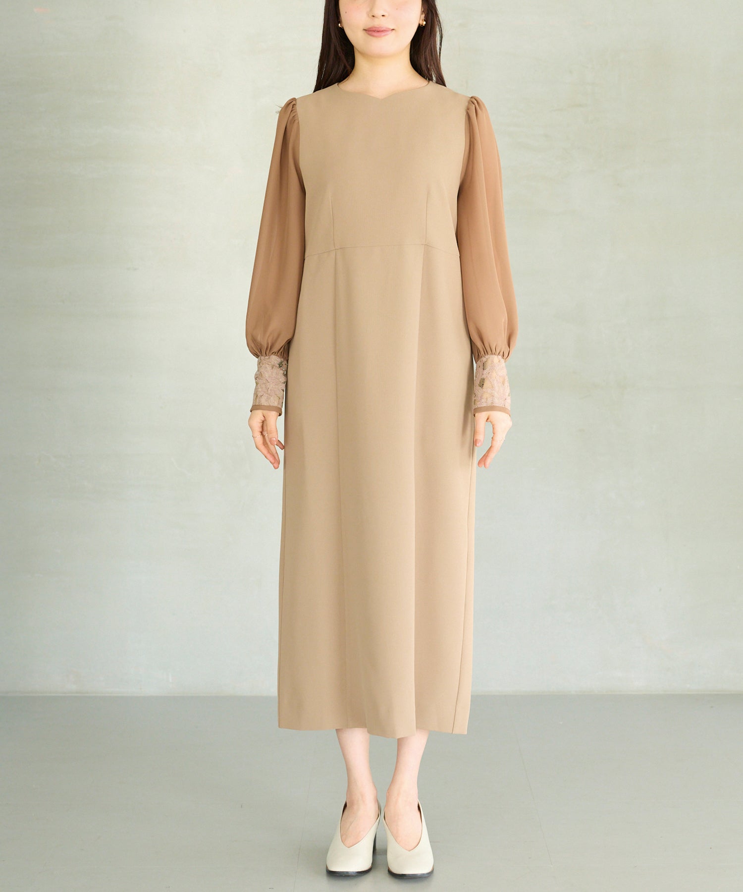 フロント　model:162cm 着用サイズ:M