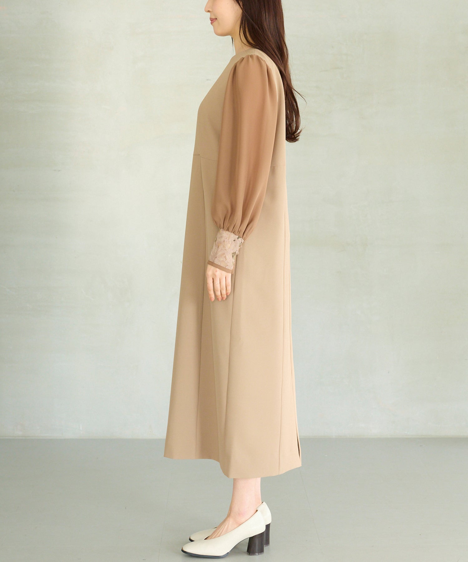 サイド　model:162cm 着用サイズ:M