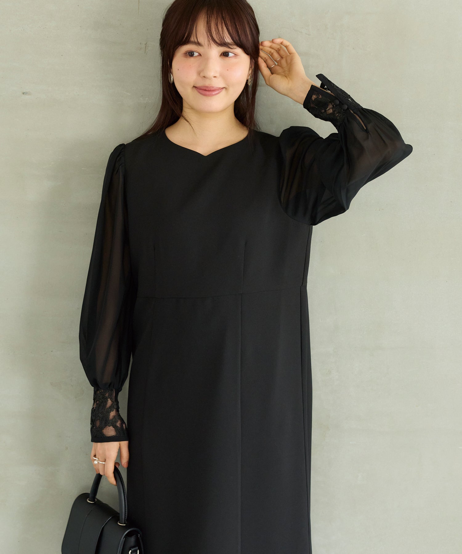 ブラック　model:162cm 着用サイズ:M