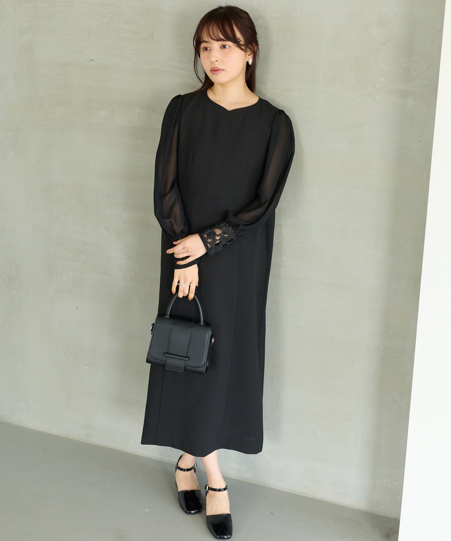 ブラック　model:162cm 着用サイズ:M